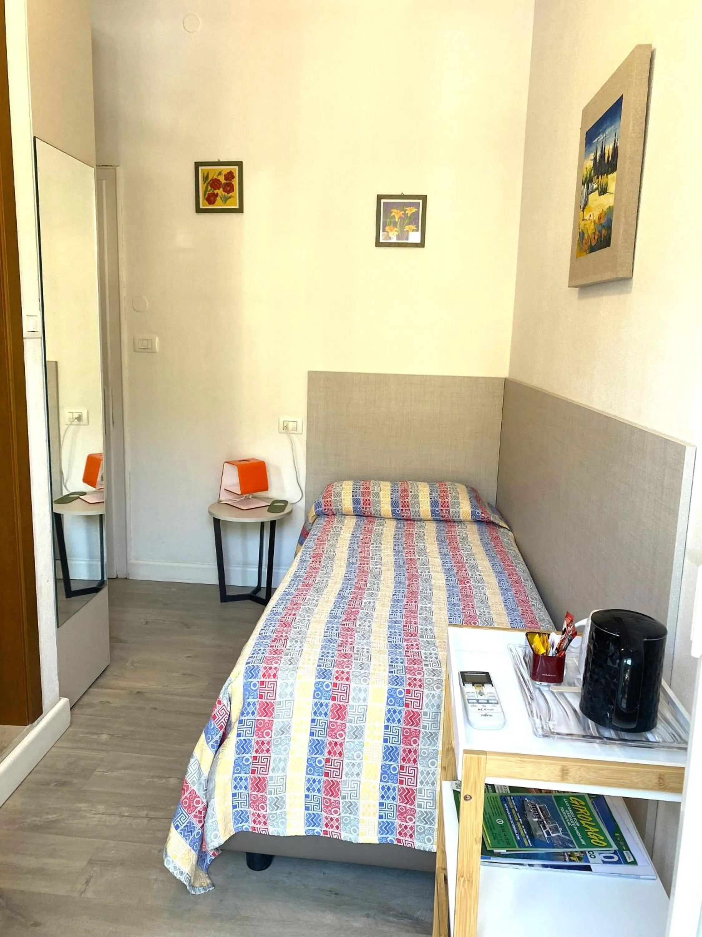 View (from property/room), Bed in Hotel Alpino