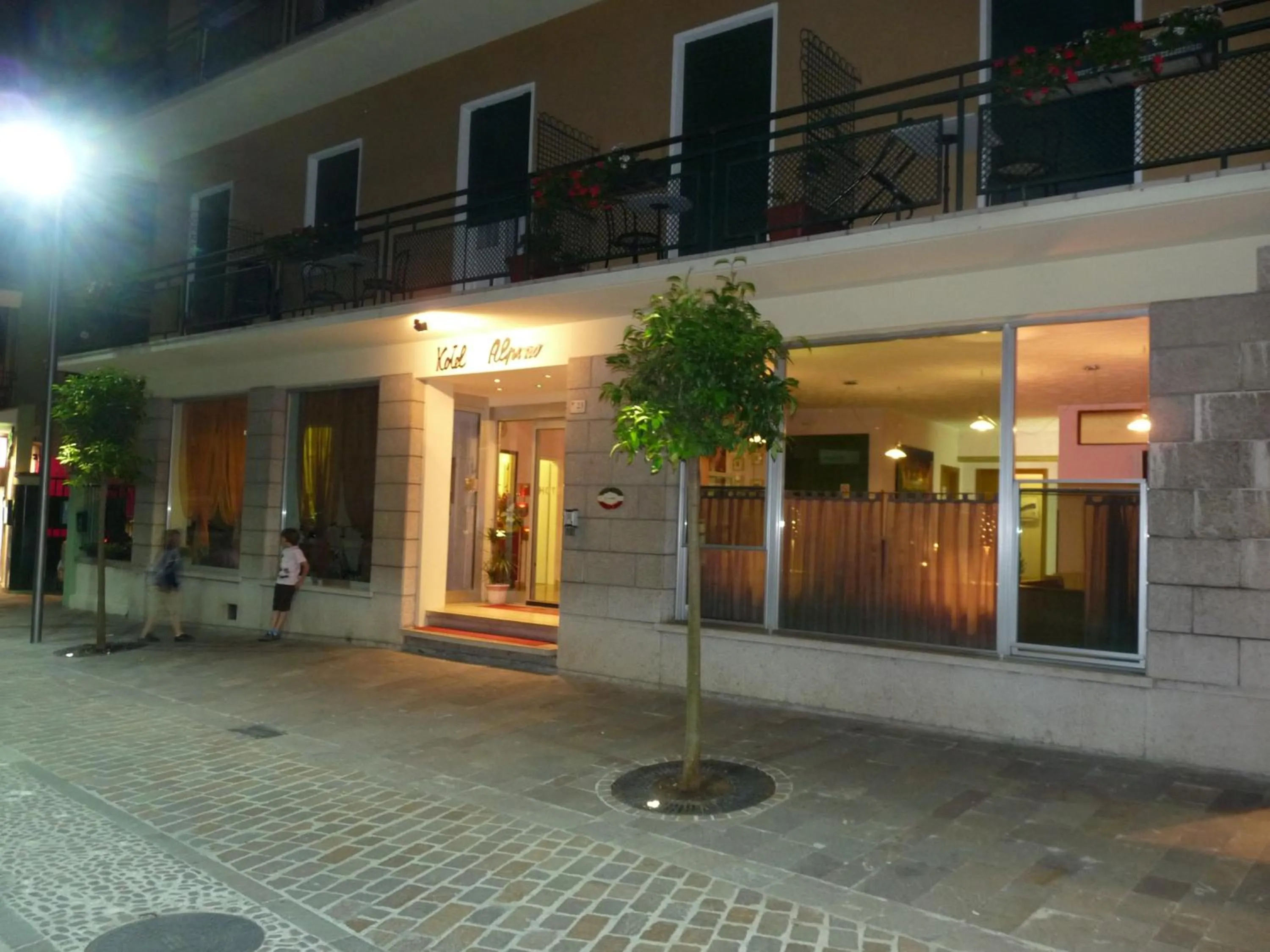 Facade/entrance in Hotel Alpino