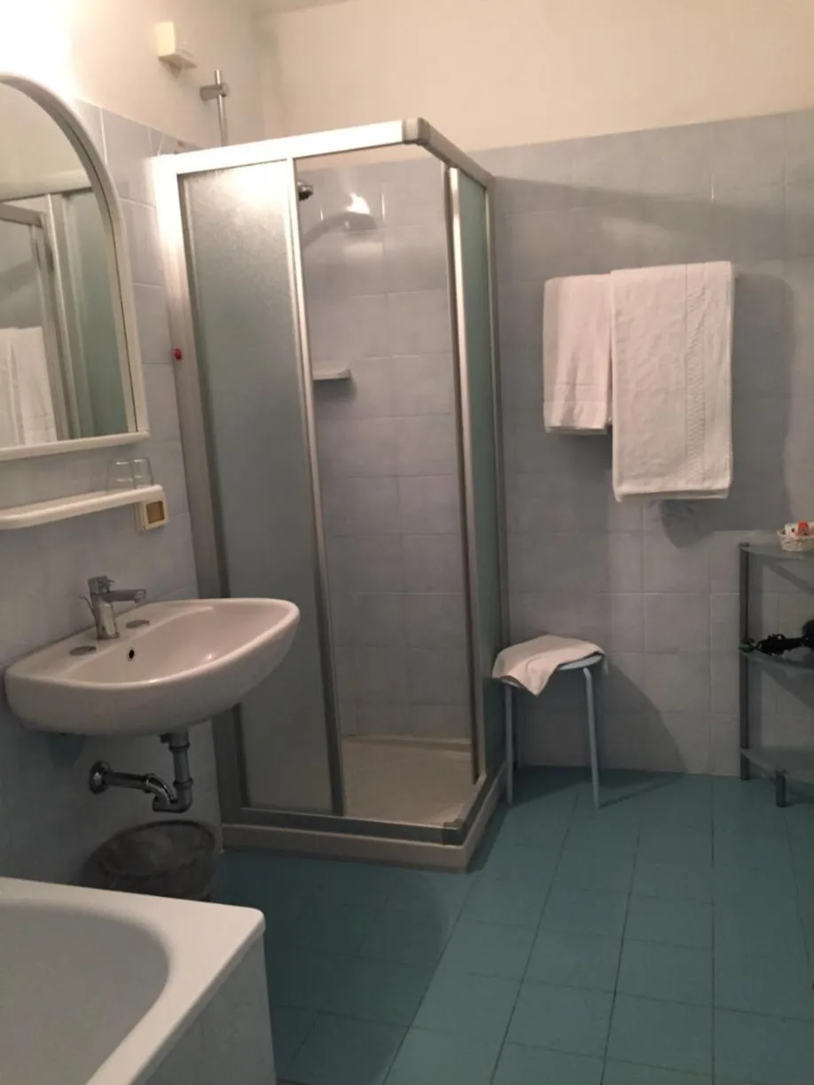 Shower in Hotel Alpino