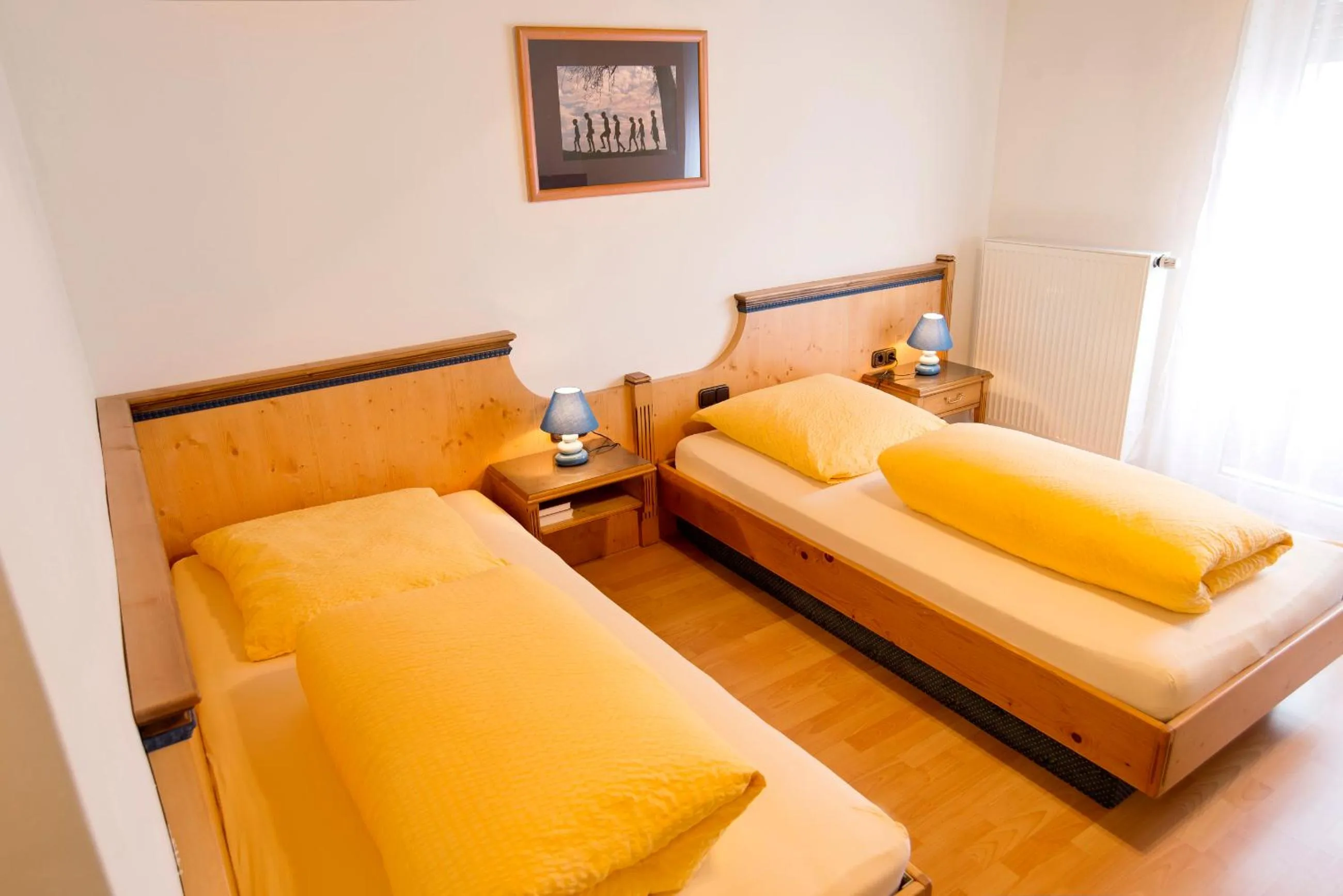 Bed in Hotel Hottentotten