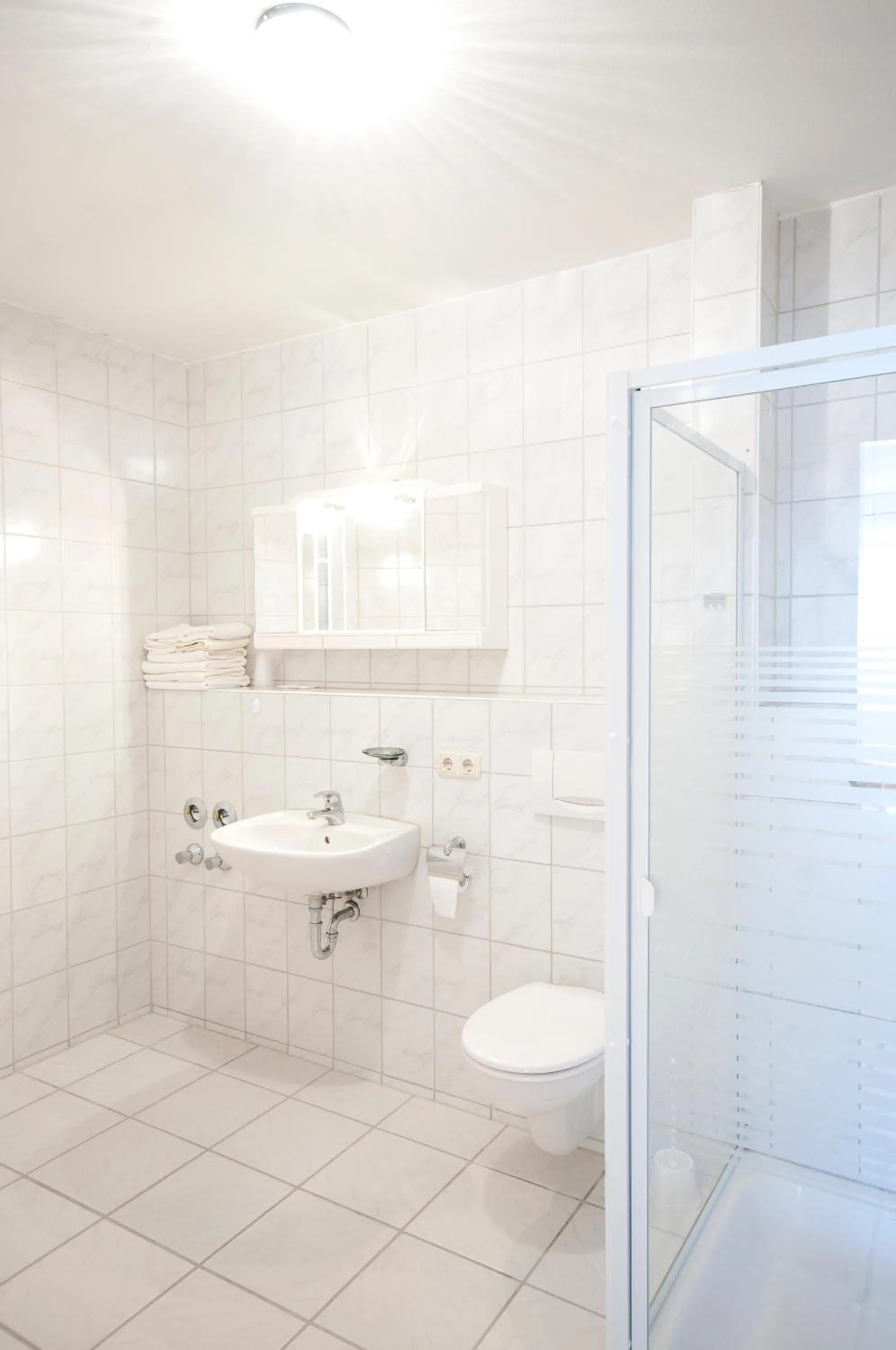 Bathroom in Hotel Hottentotten