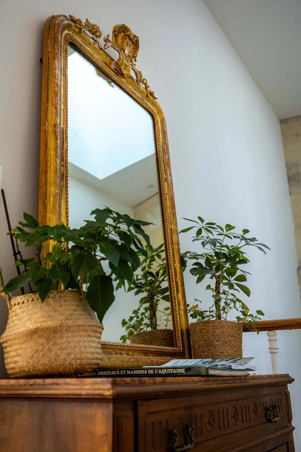 Decorative detail in B&B La Halte Montaigne