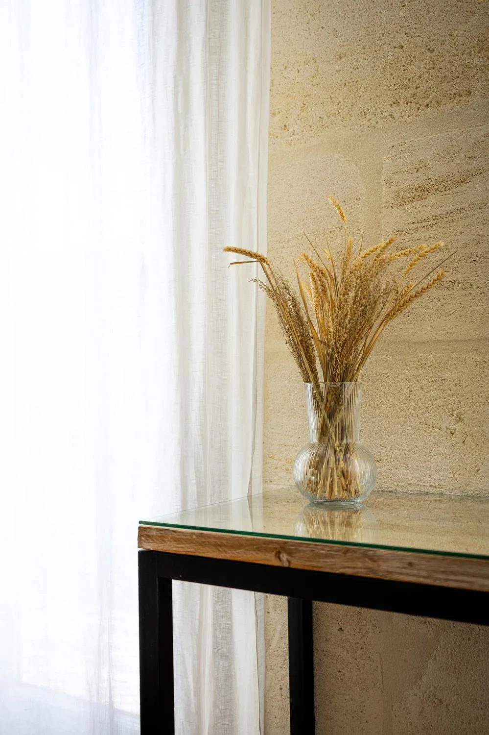 Decorative detail in B&B La Halte Montaigne