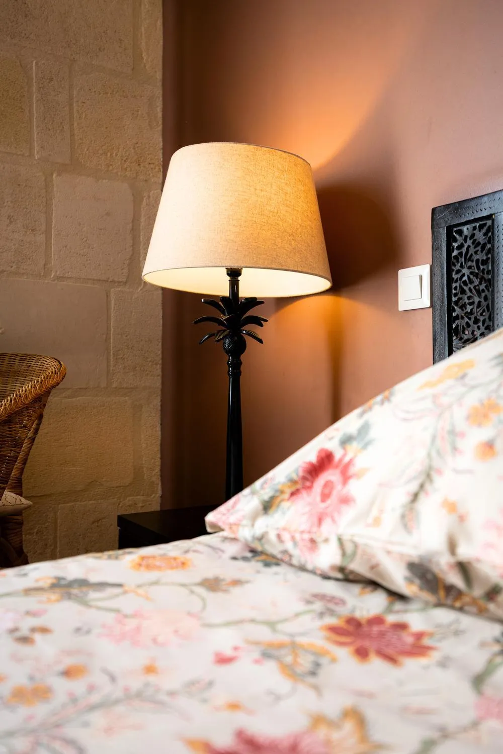 Bedroom, Bed in B&B La Halte Montaigne