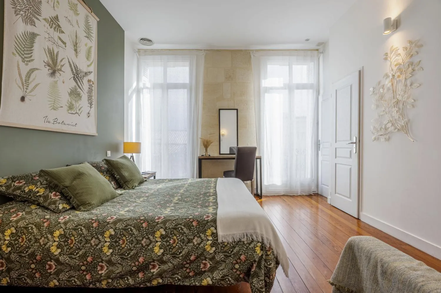 Bedroom, Bed in B&B La Halte Montaigne