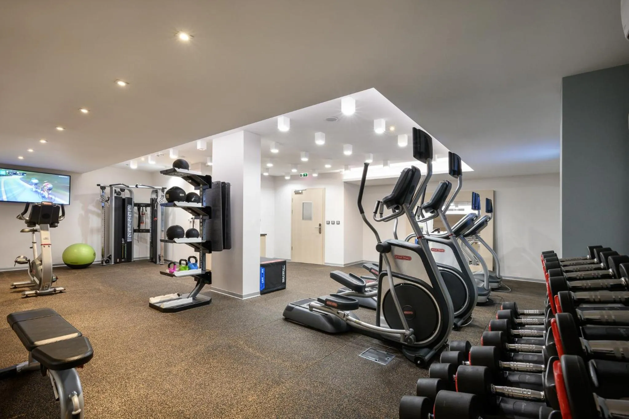 Fitness centre/facilities in Hilton Garden Inn Budapest City Centre
