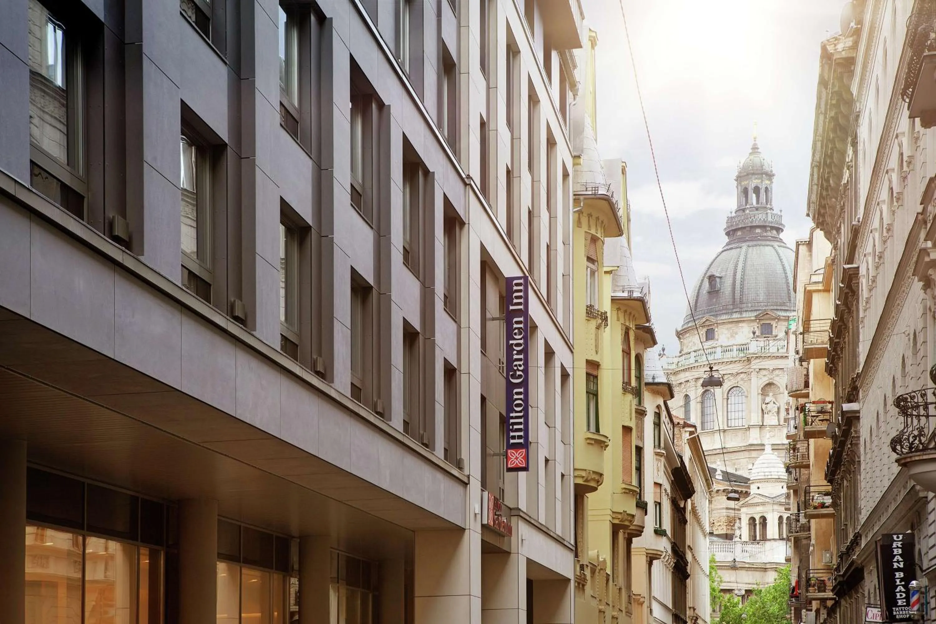 Property building in Hilton Garden Inn Budapest City Centre
