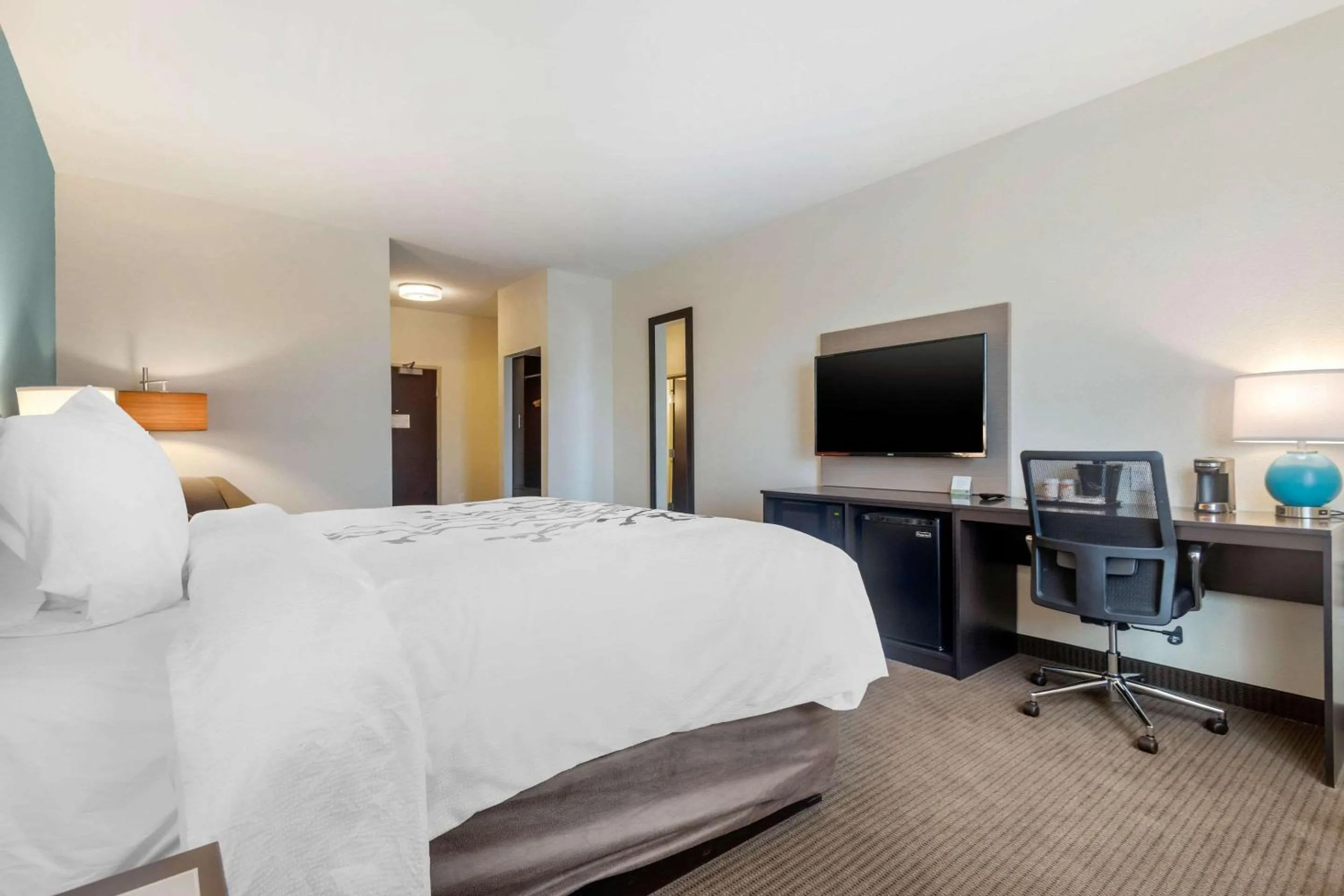 Photo of the whole room, Bed in Sleep Inn & Suites Bricktown - near Medical Center