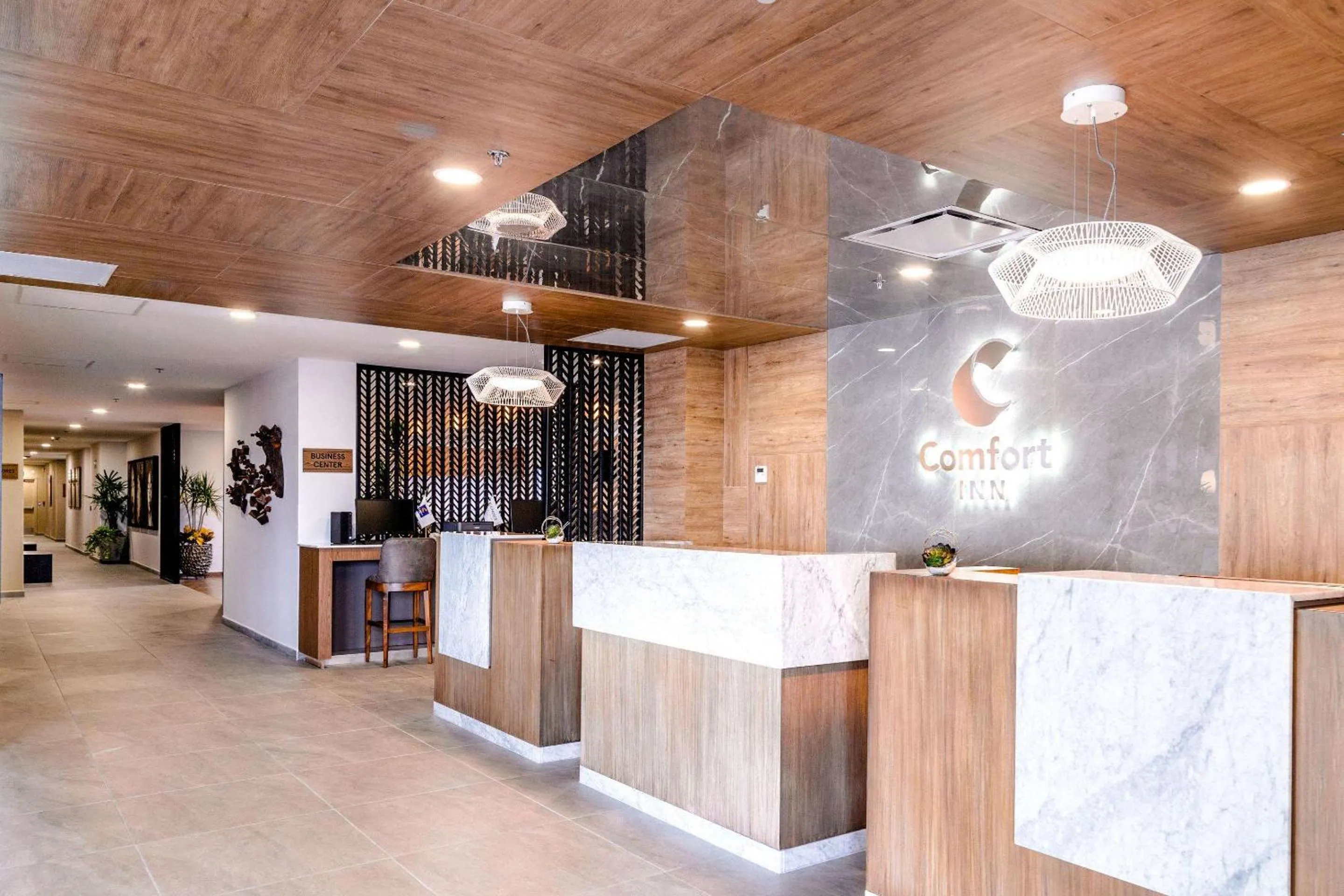 Lobby or reception in Comfort Inn Hermosillo Aeropuerto