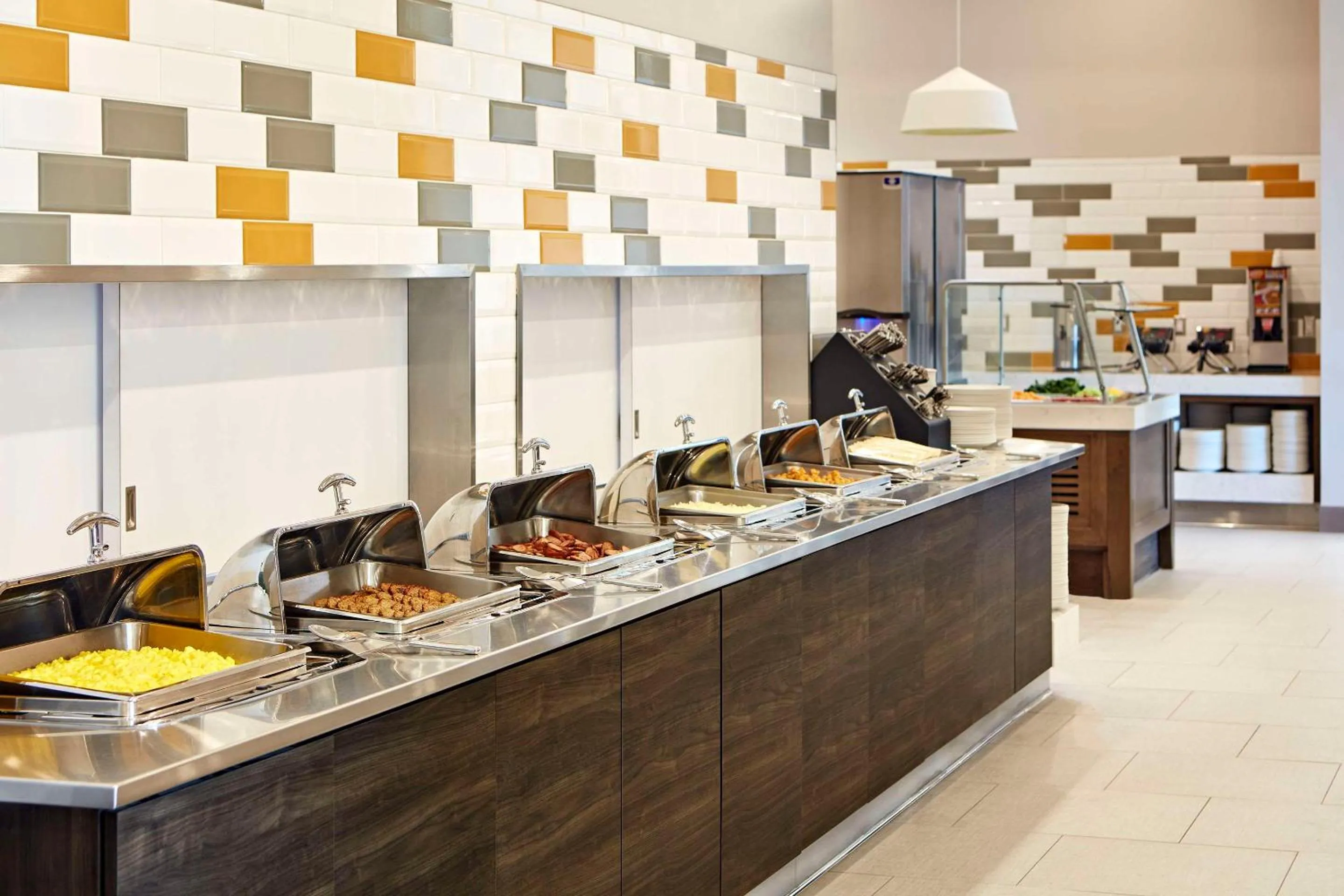 Breakfast in Anaheim Suites Hotel