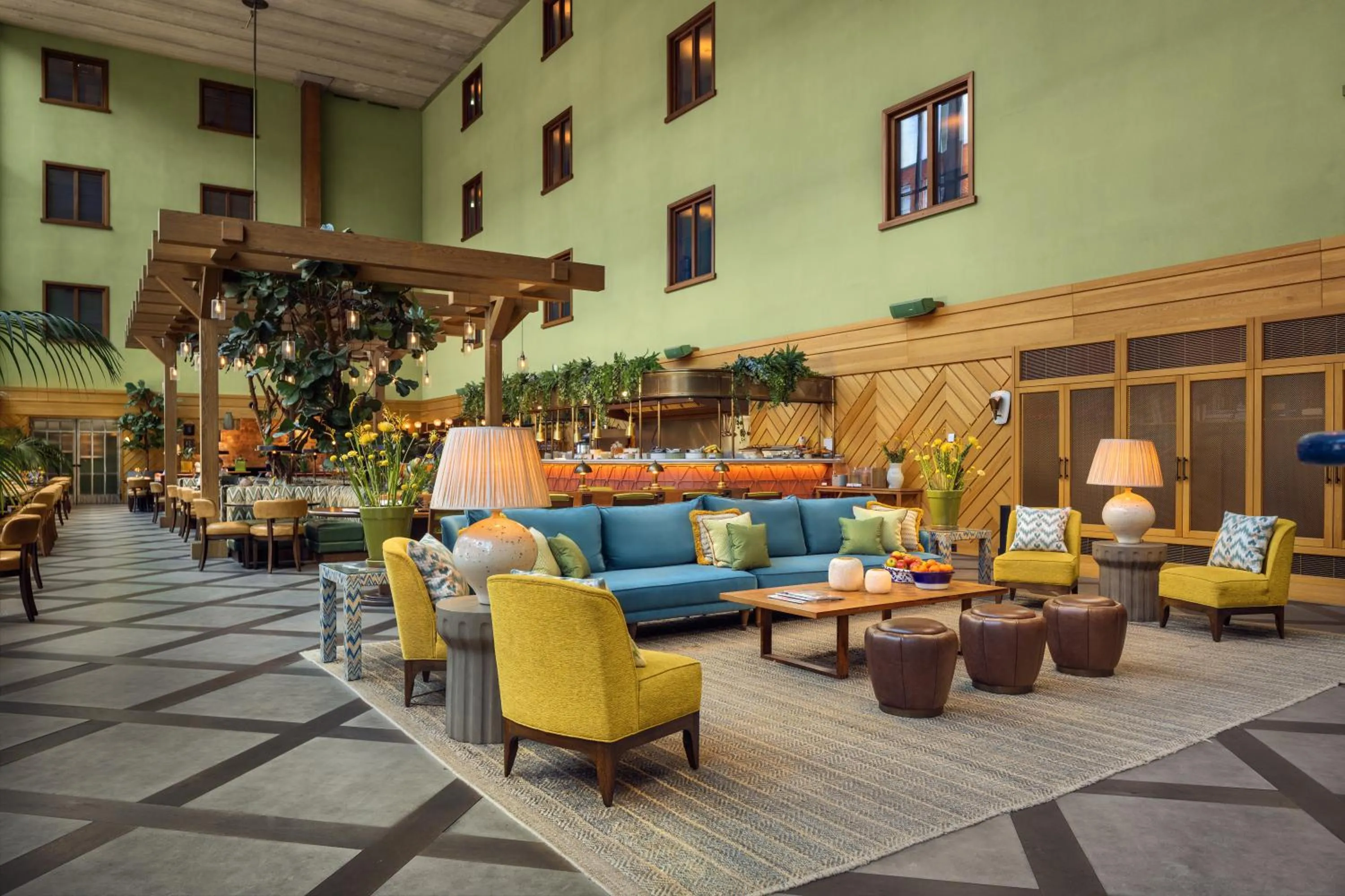 Lobby or reception in The July - Boat & Co