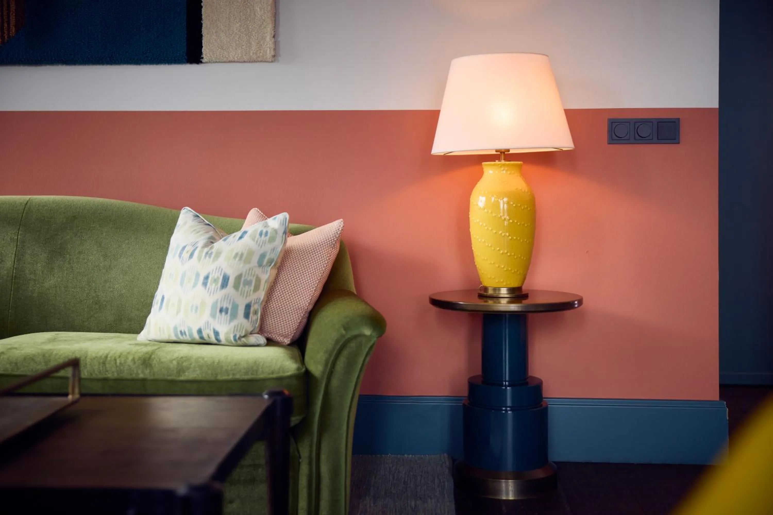 Seating area in The July - Boat & Co