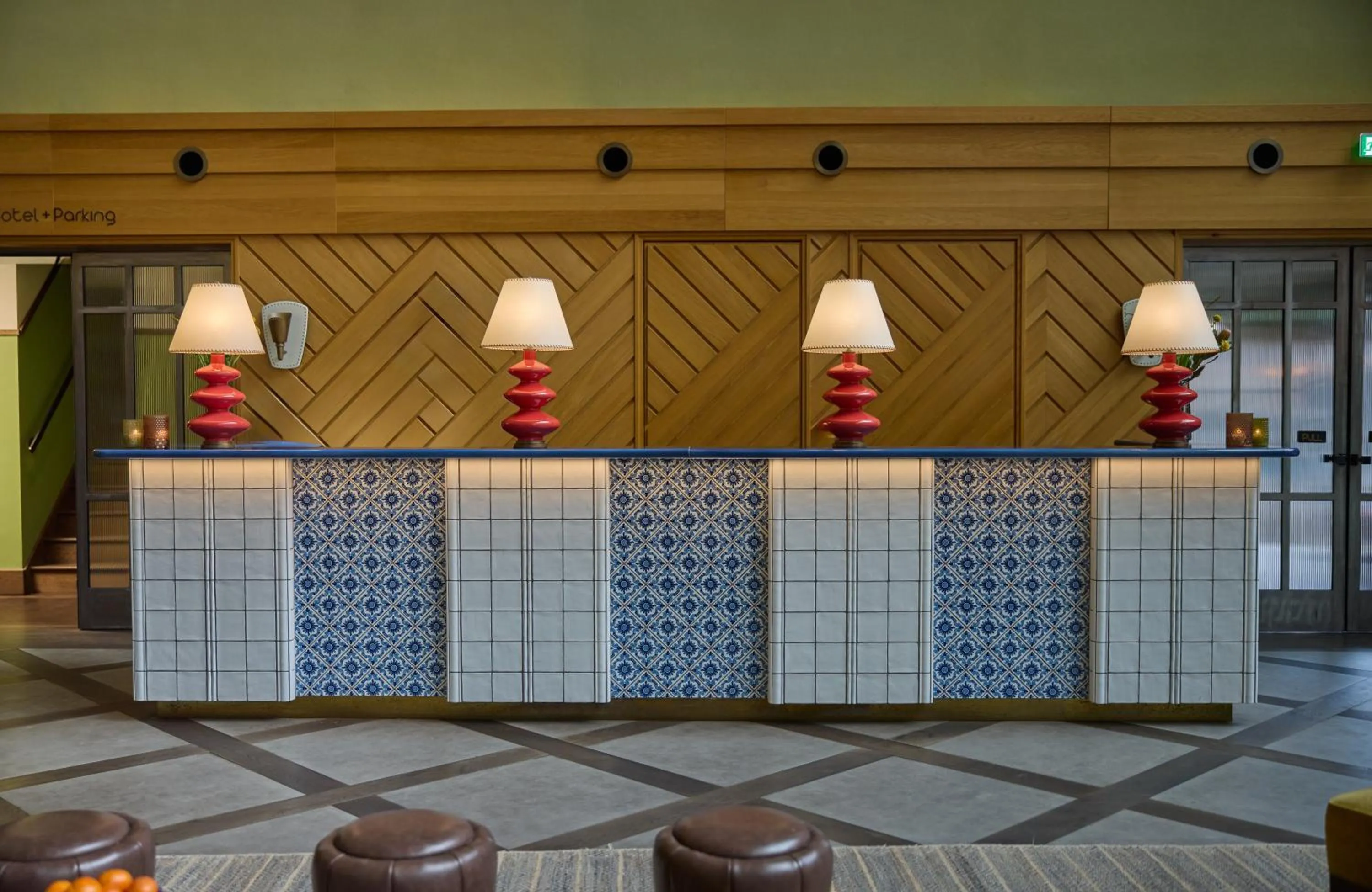 Lobby or reception in The July - Boat & Co