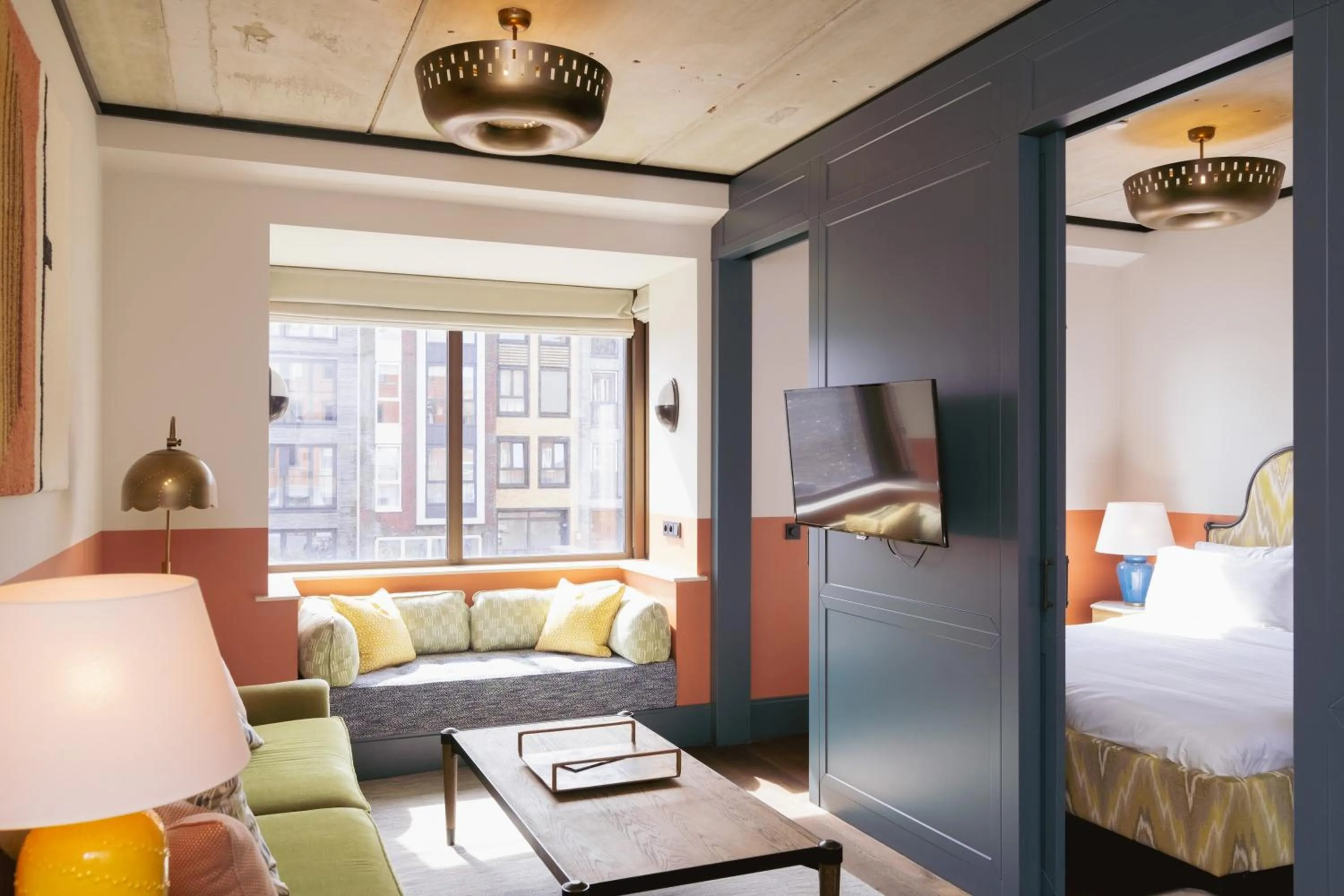 Floor plan, Bed in The July - Boat & Co