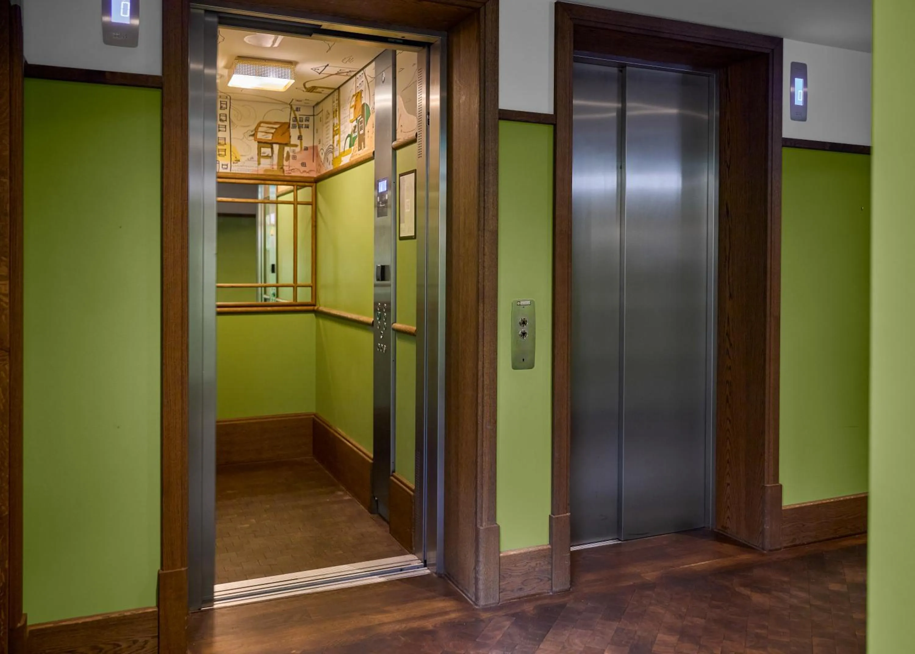 elevator in The July - Boat & Co