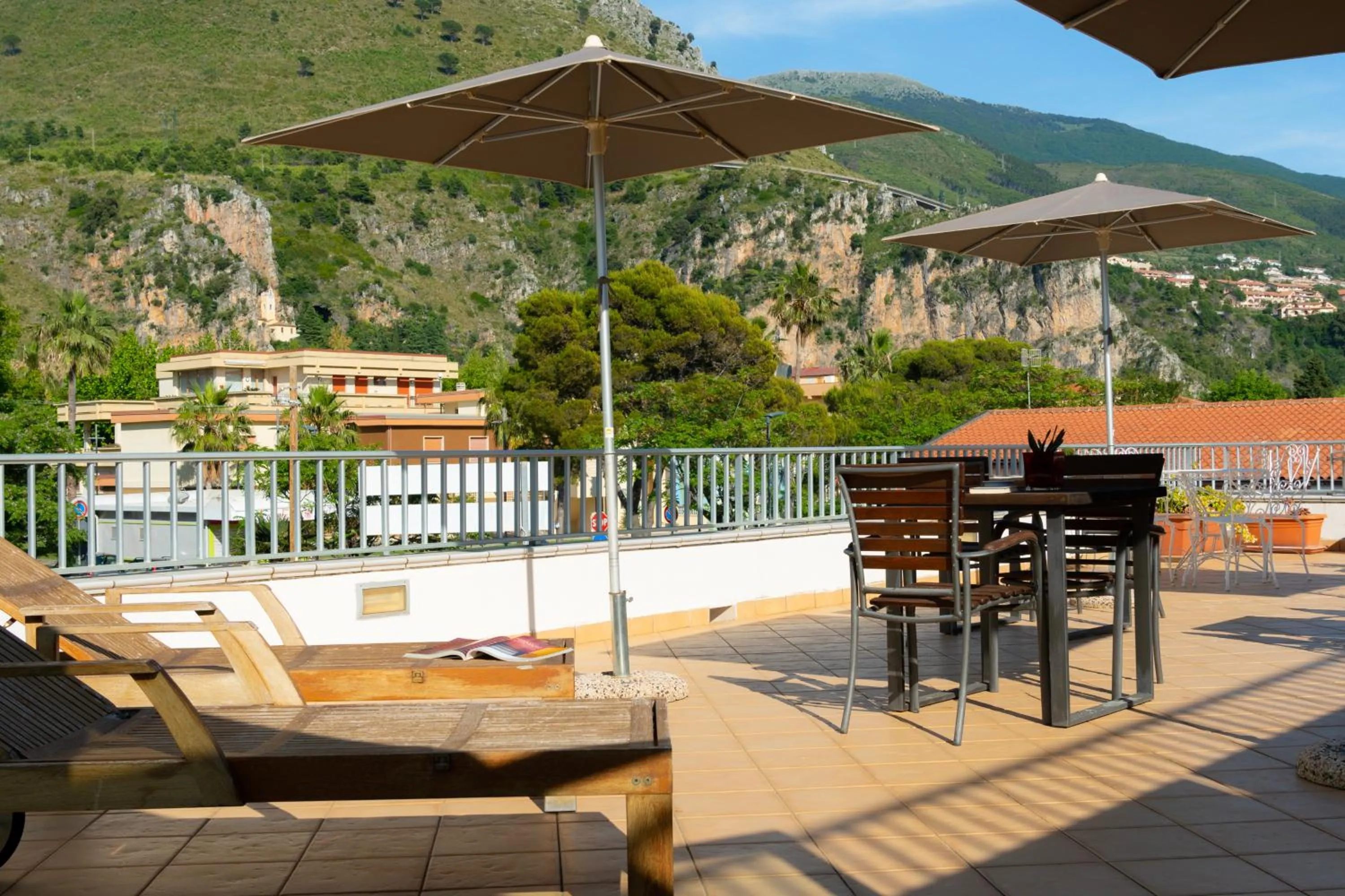 Patio in Hotel Garden