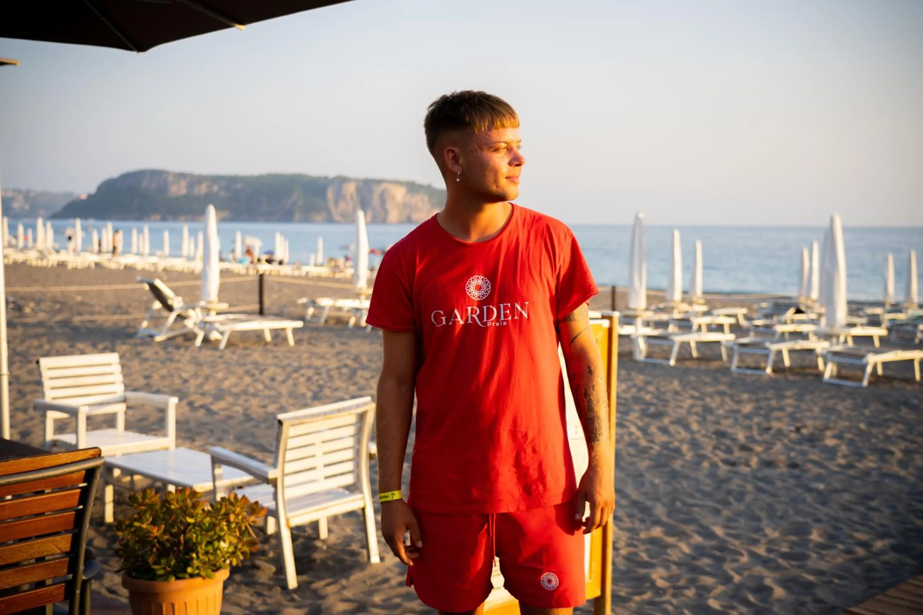 Natural landscape in Hotel Garden