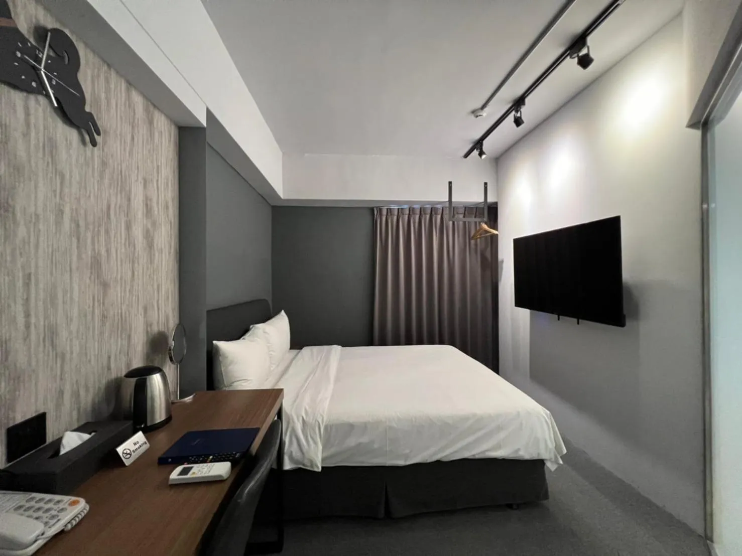 Bed in Doudian DDiNN Hotel