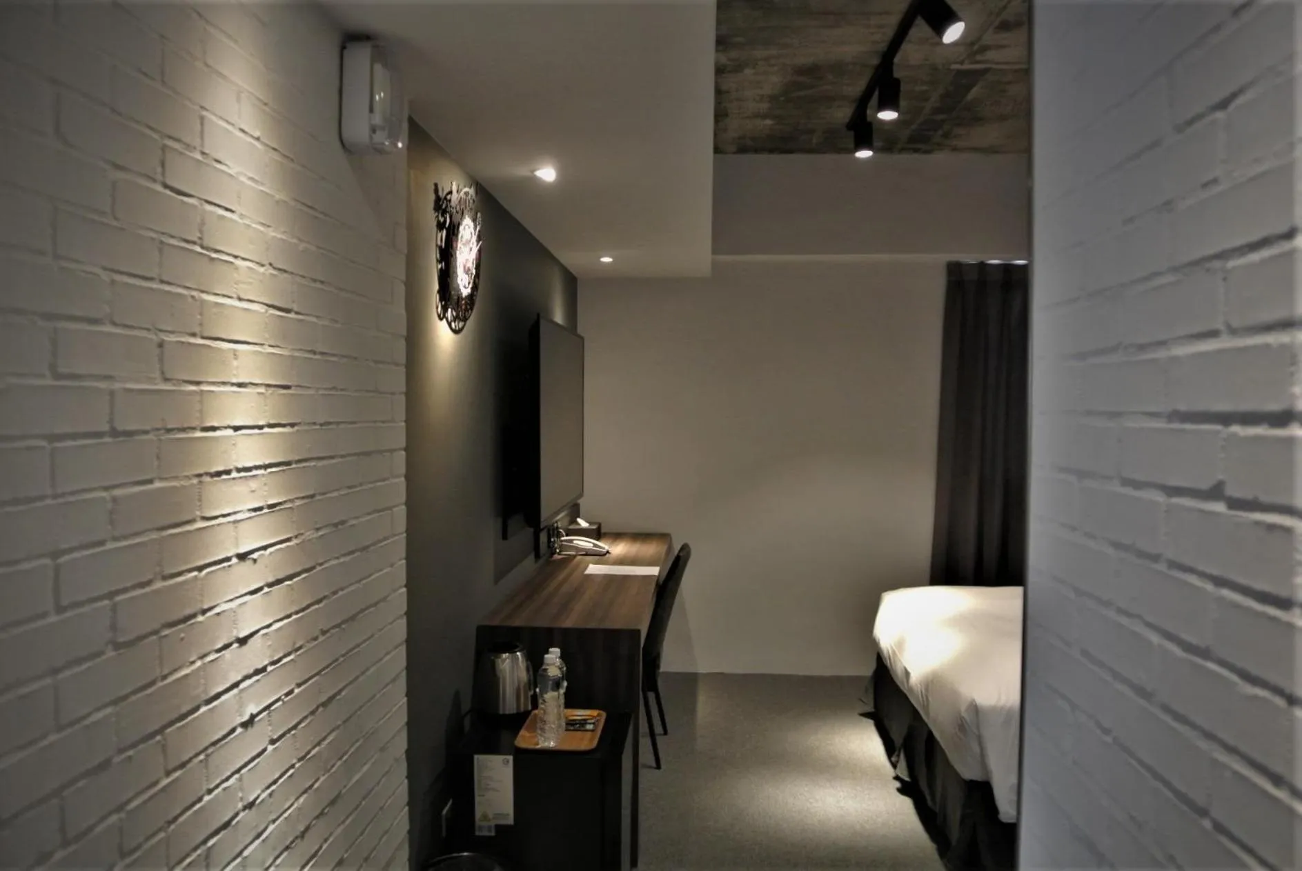 Bed in Doudian DDiNN Hotel