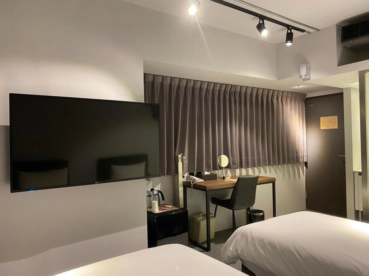 Bed in Doudian DDiNN Hotel