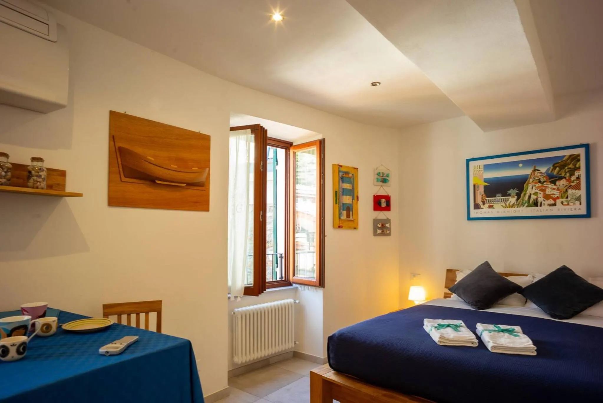 Bed in Ventu de Ma Studios & Rooms