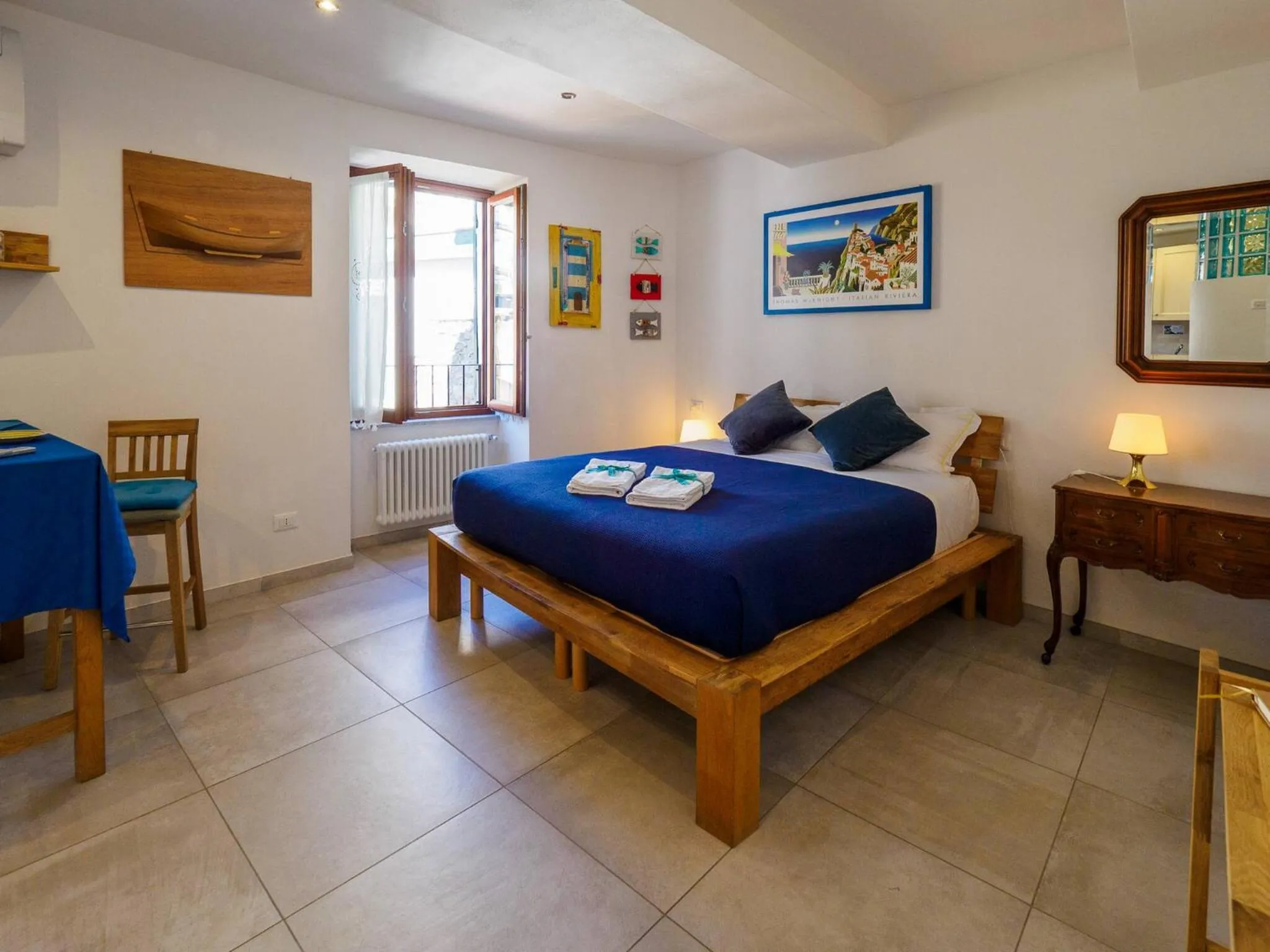 Bed in Ventu de Ma Studios & Rooms