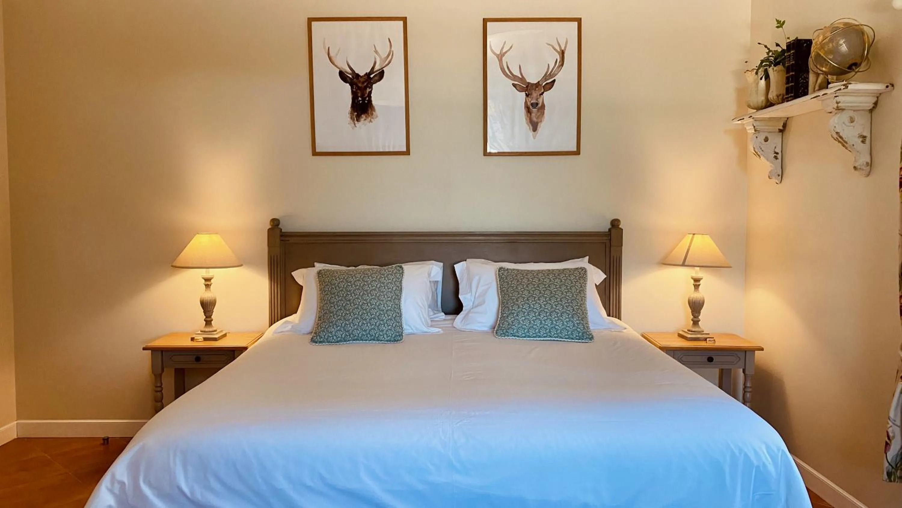 Bed in Chambres d'Hôtes Secret Pyrenées