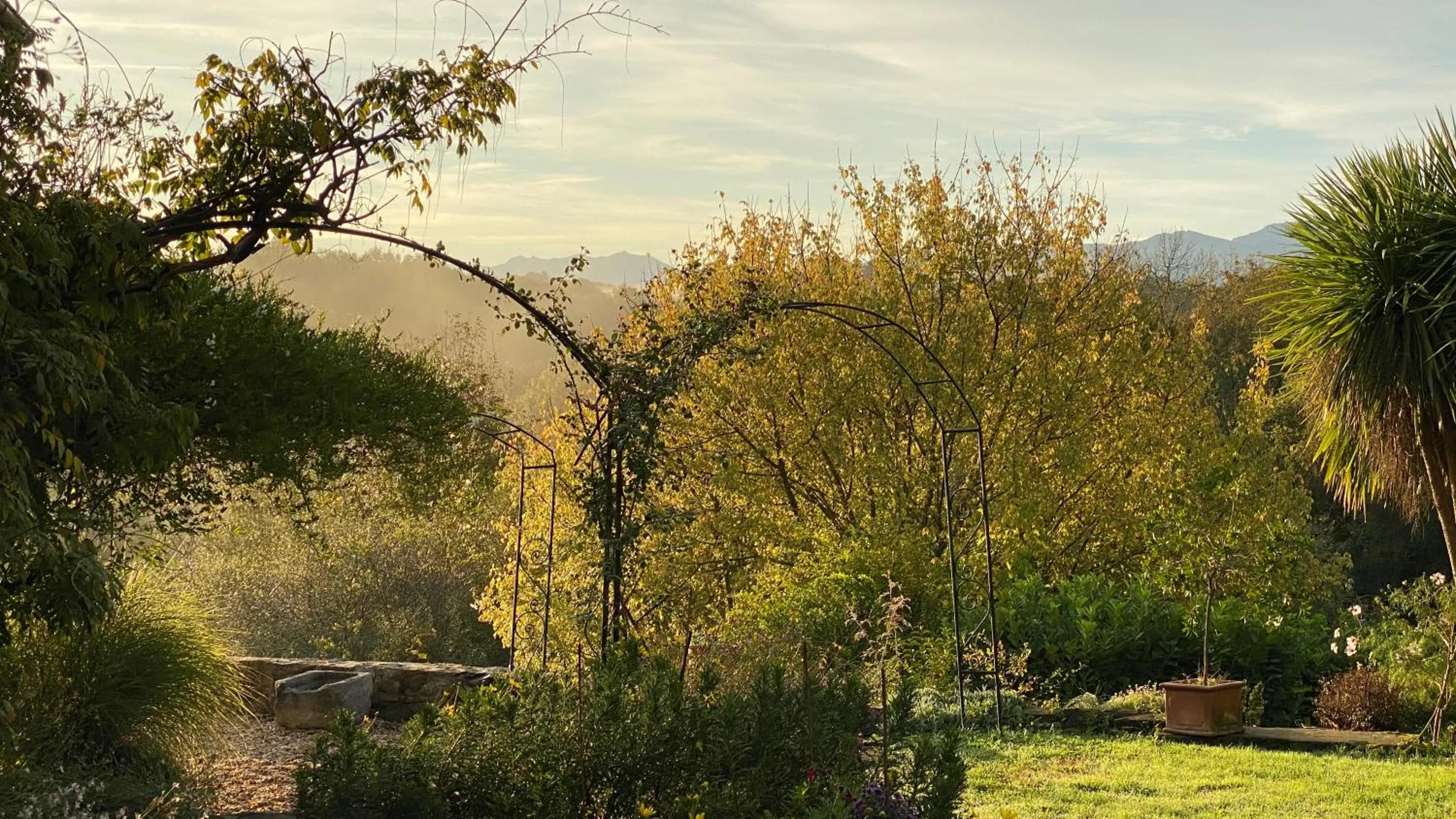 Garden in Chambres d'Hôtes Secret Pyrenées