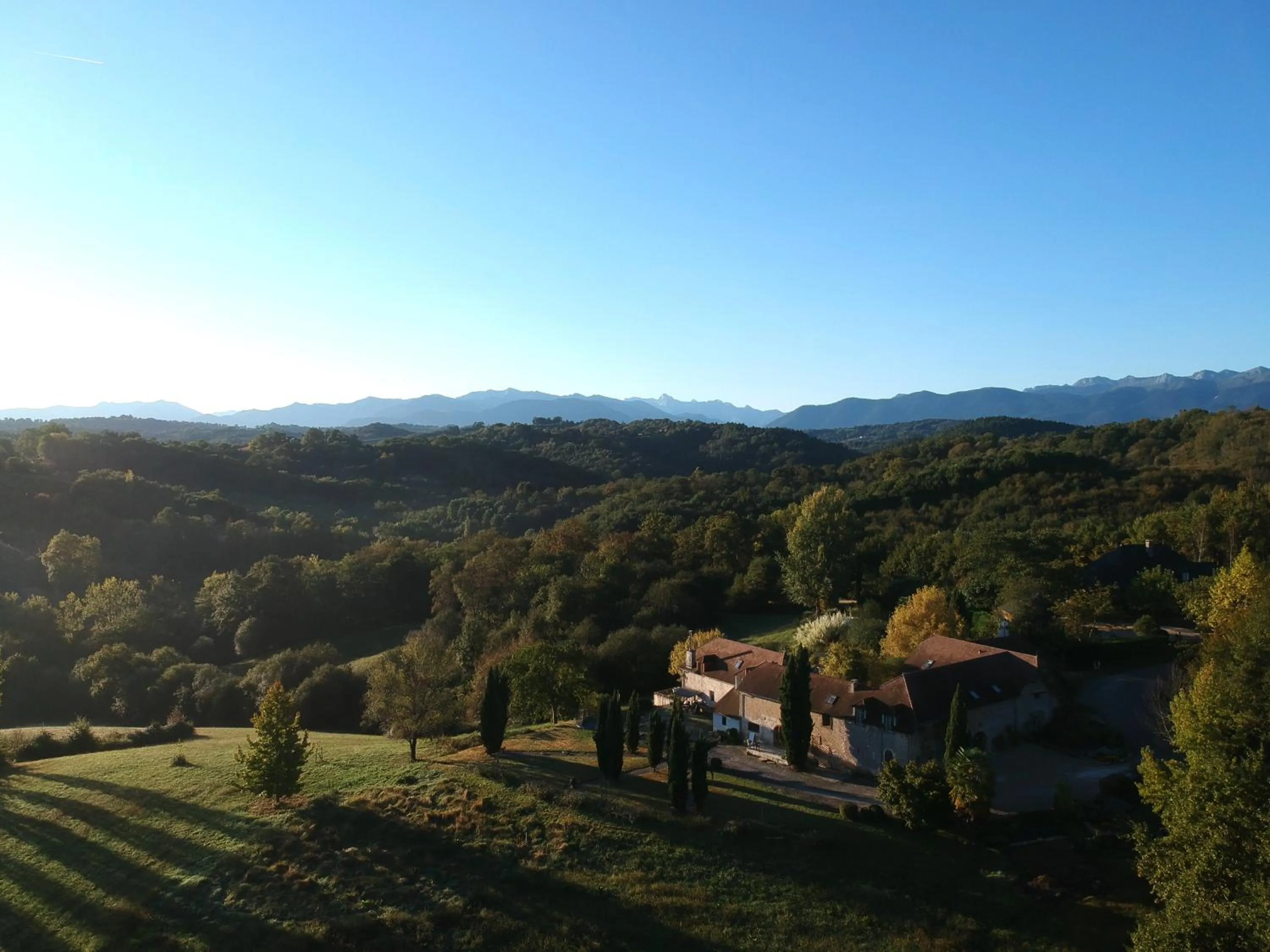Natural landscape in Chambres d'Hôtes Secret Pyrenées