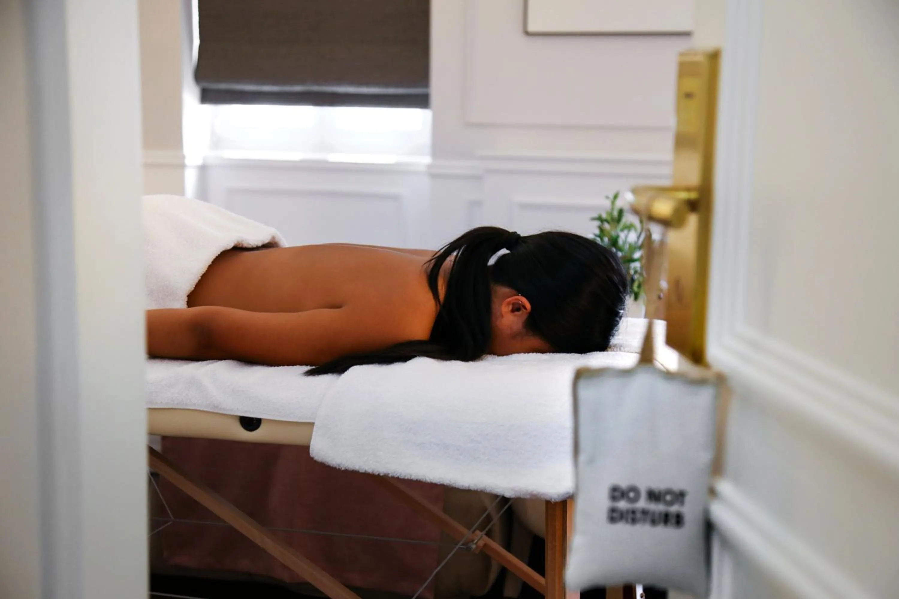 Massage in A77 Suites, Small Luxury Hotels of the World