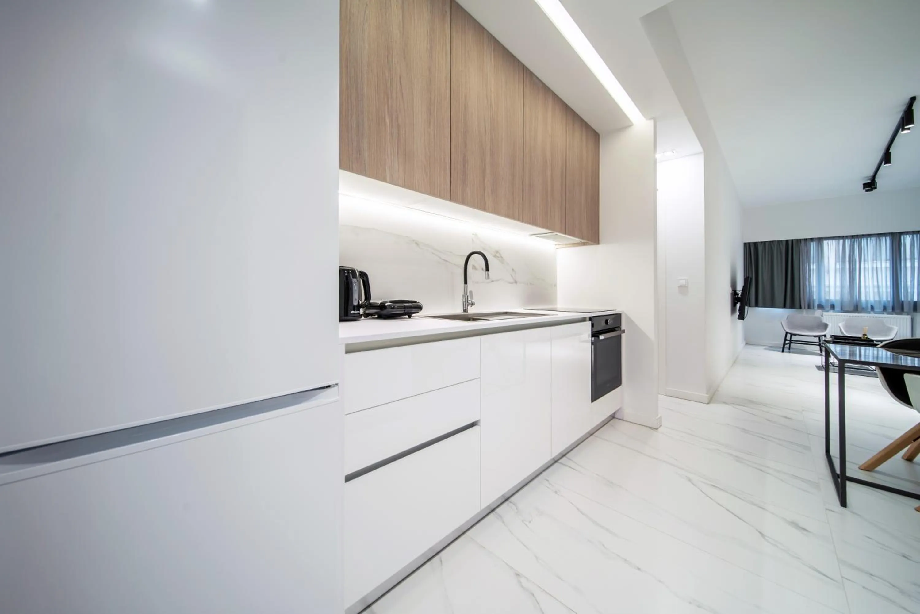 Kitchen or kitchenette in Heritage Boutique Apartments