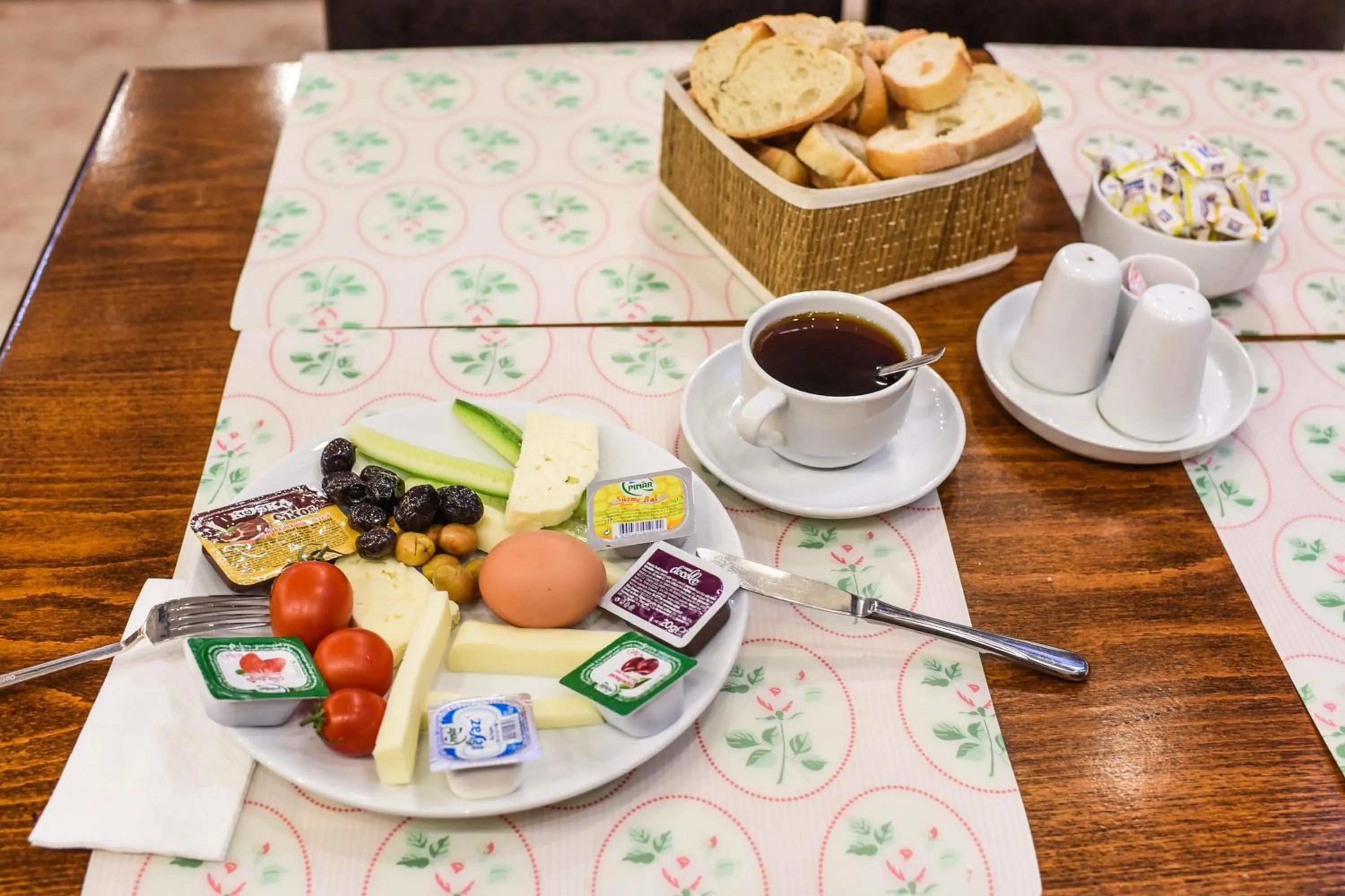 Food close-up in Kosk Hotel Kadikoy