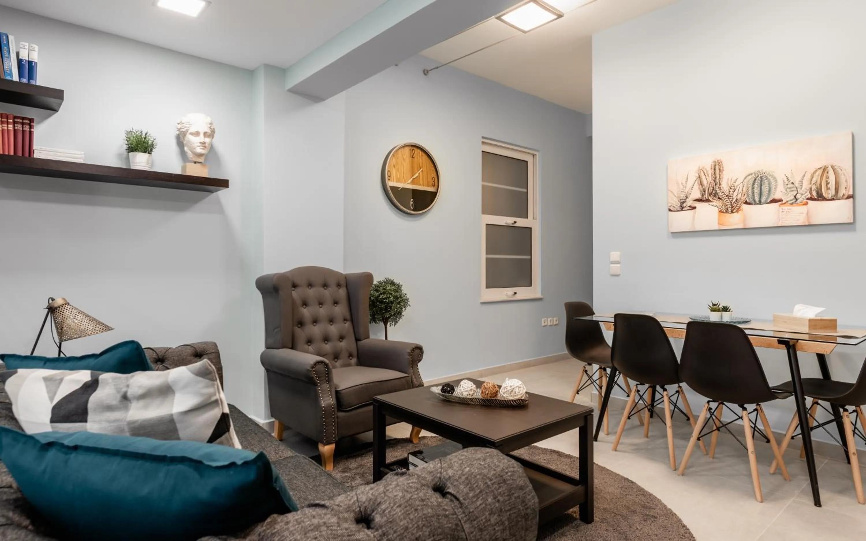 Living room in Monastiraki Urban Apartments