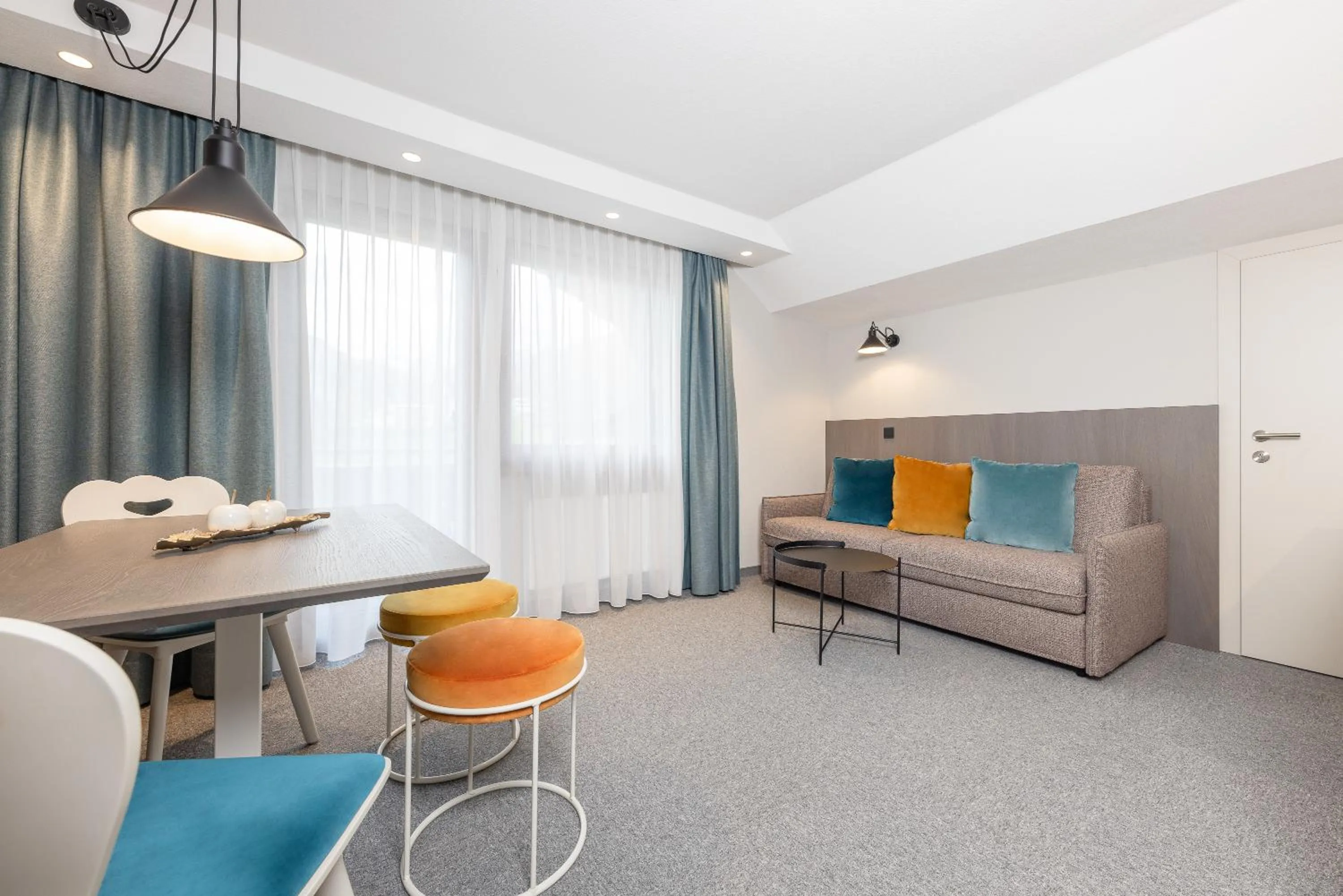 Living room, Bed in Haus Verwall