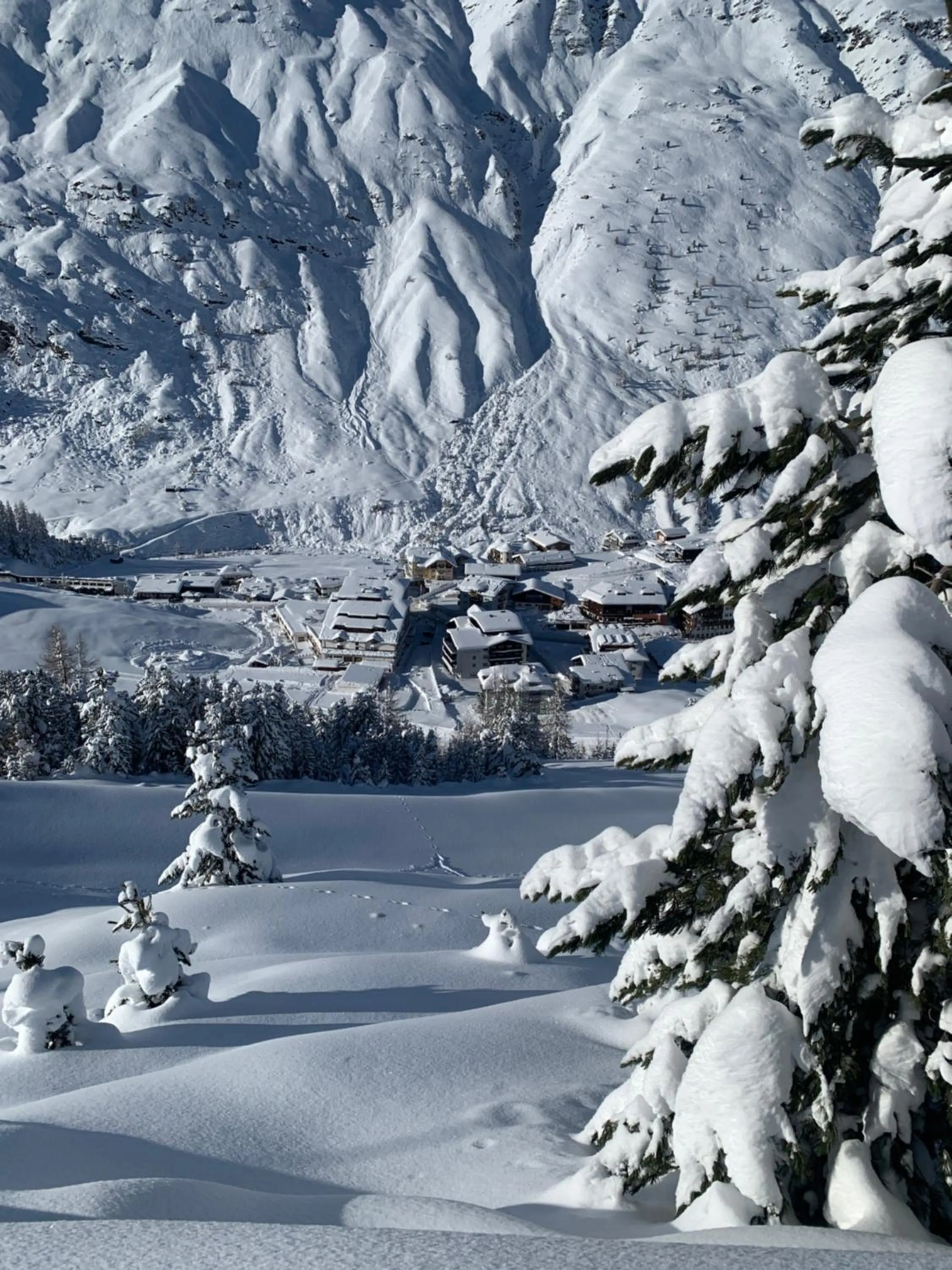 Natural landscape in Haus Verwall