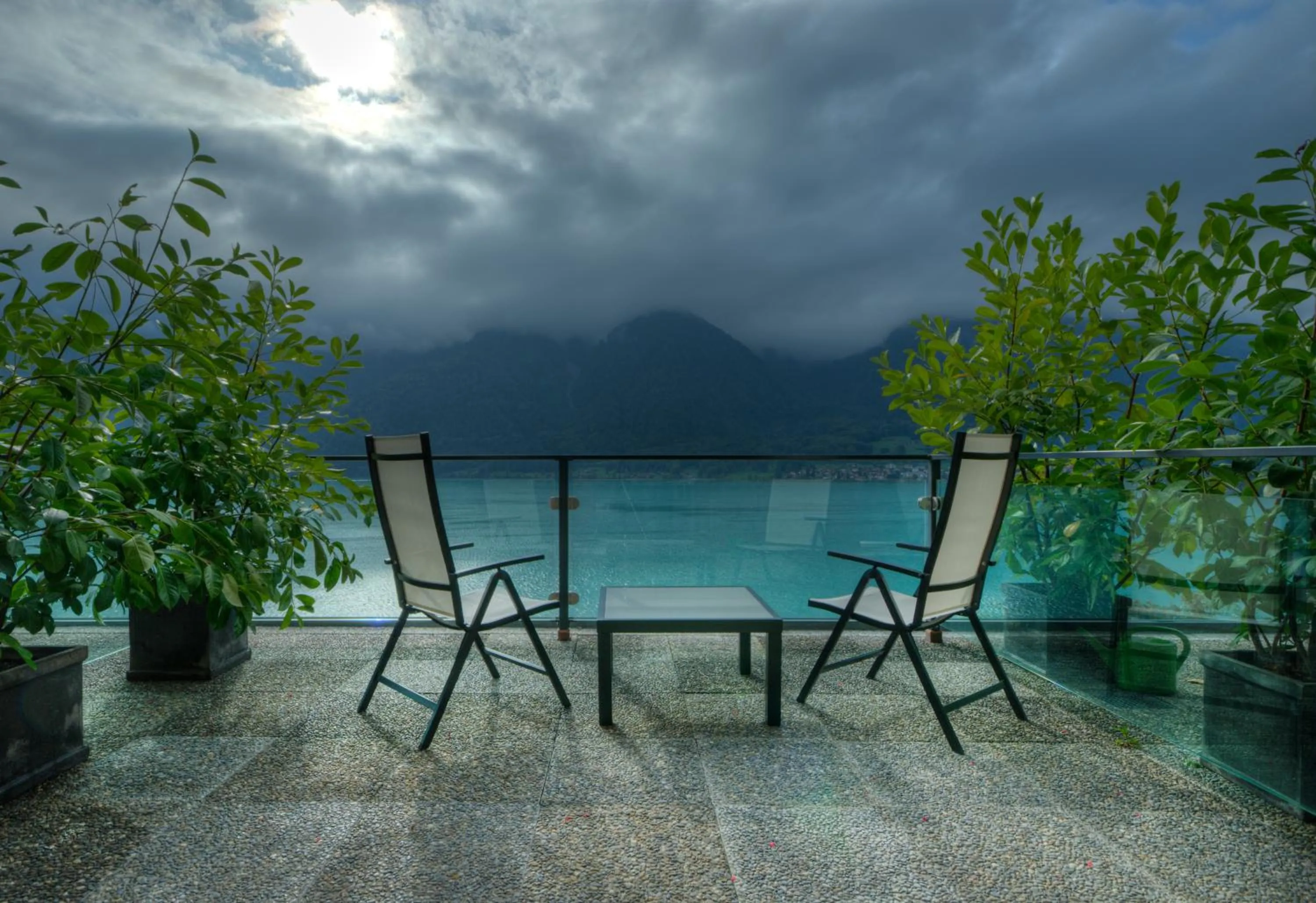 Balcony/Terrace in Hotel Brienzersee