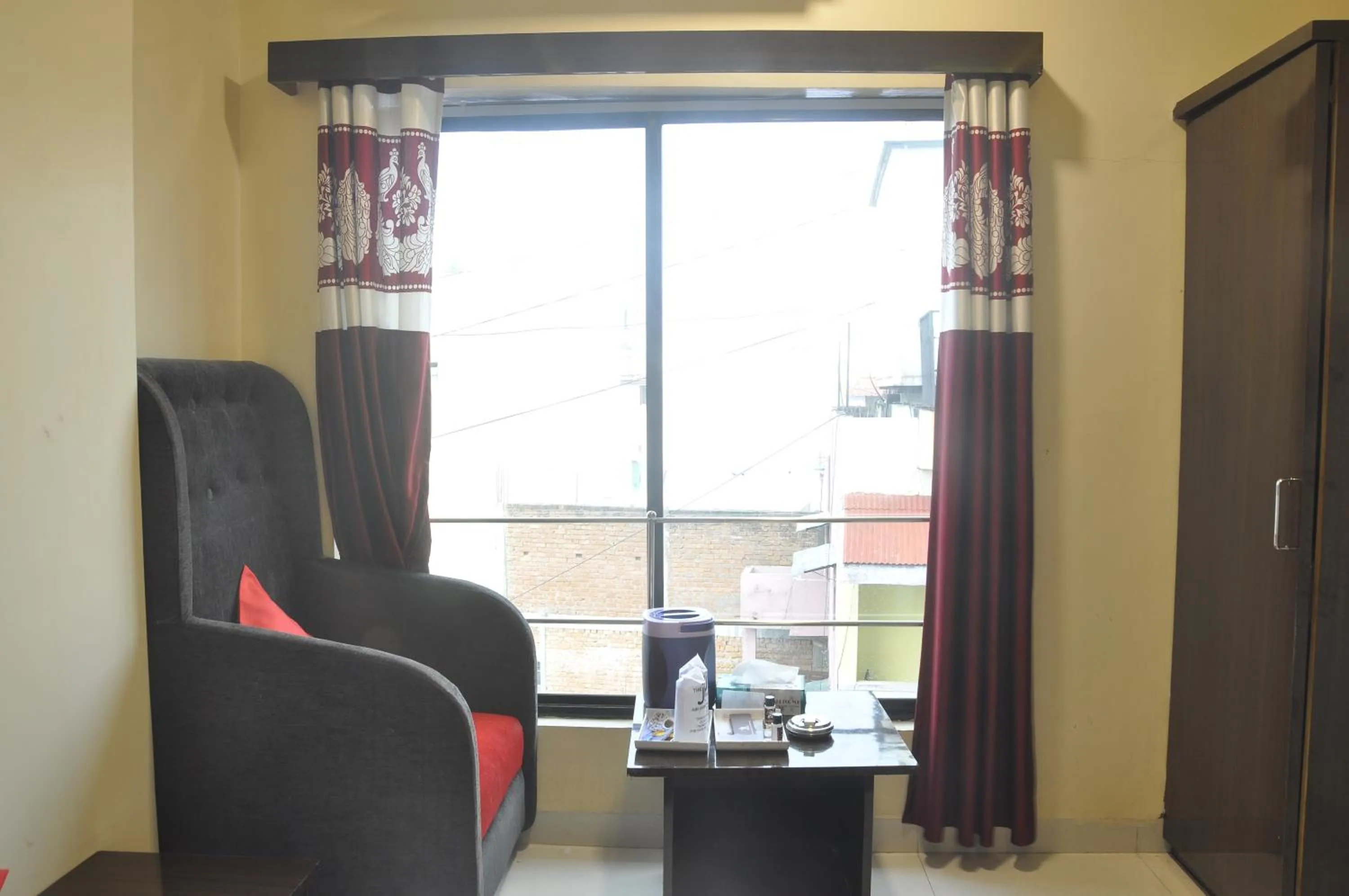 Seating area in The JK Hotel Nr Railway Station