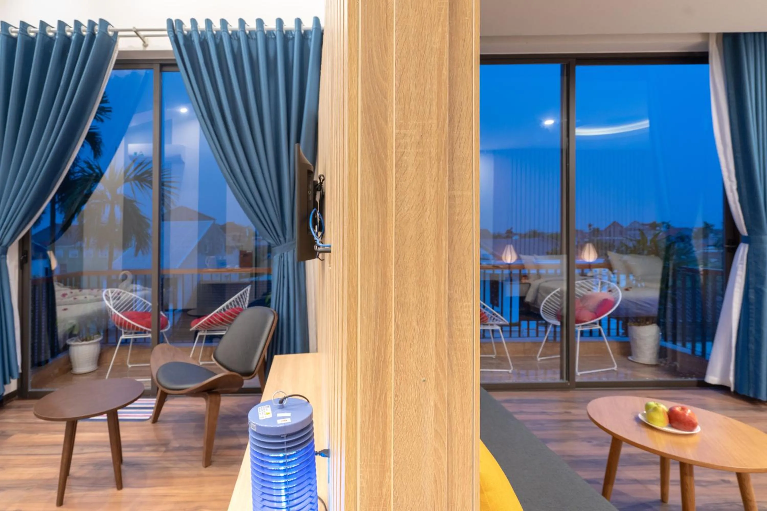 Balcony/Terrace in Hoi An Grace River Villa