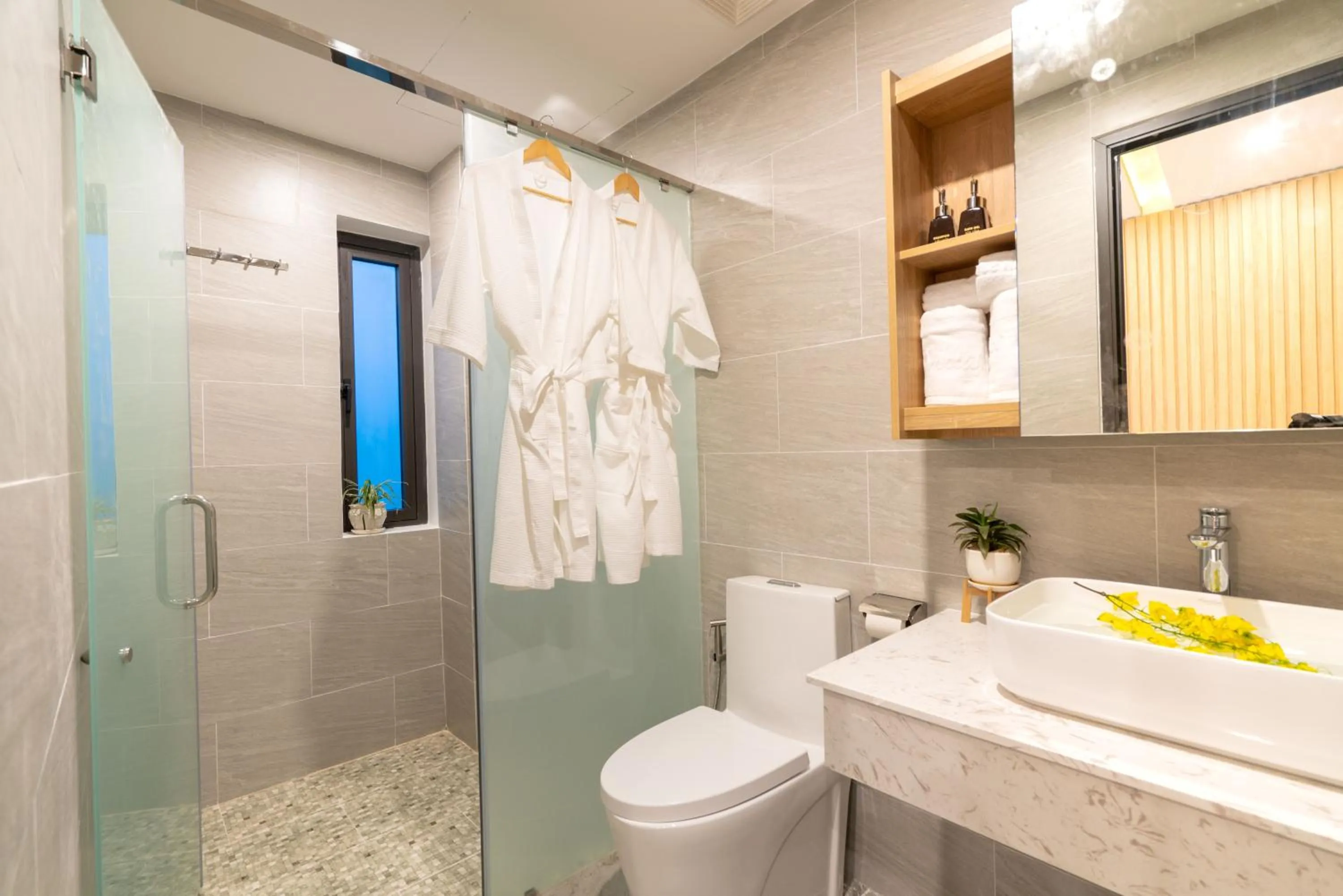 Shower in Hoi An Grace River Villa