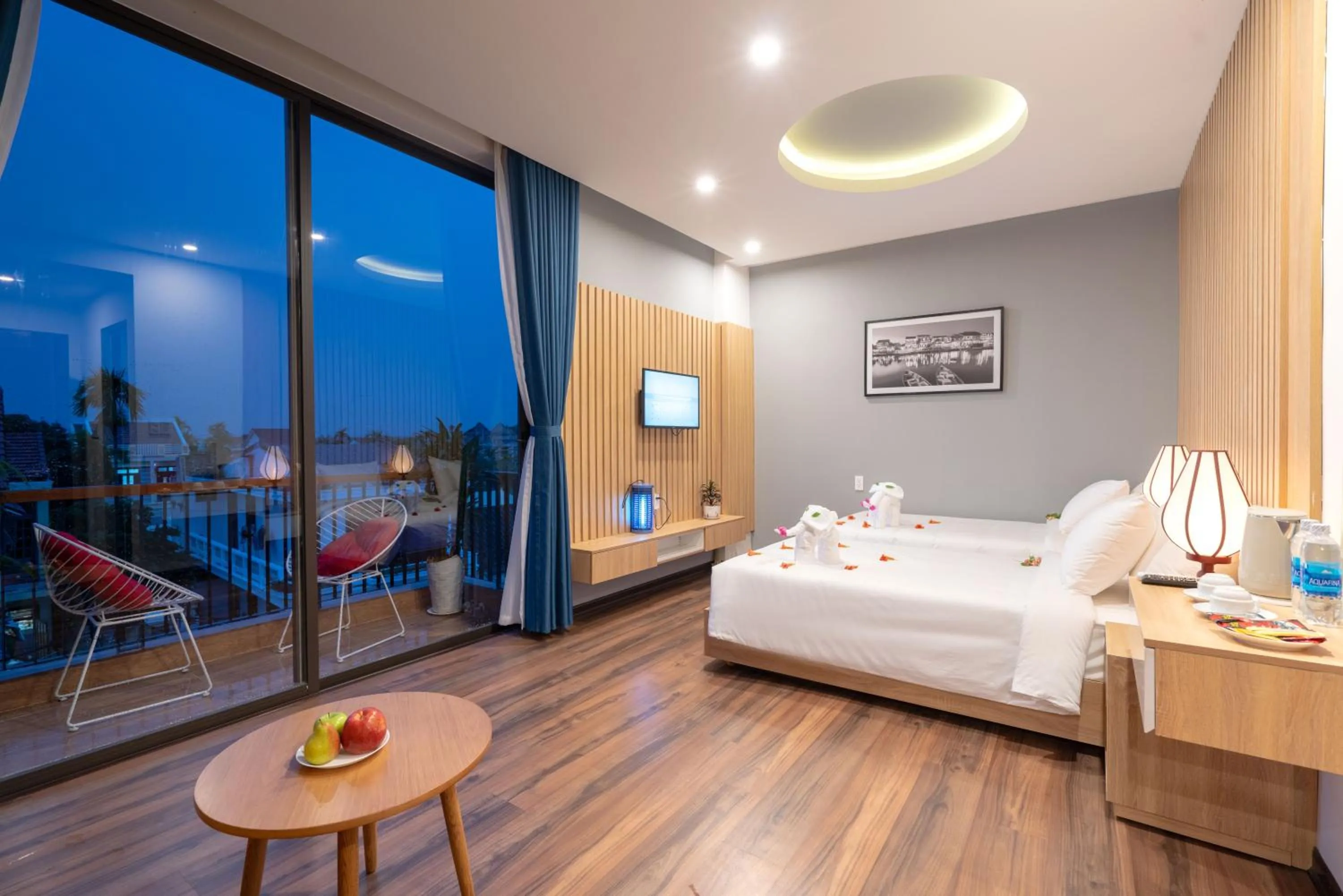 Bedroom, Bed in Hoi An Grace River Villa