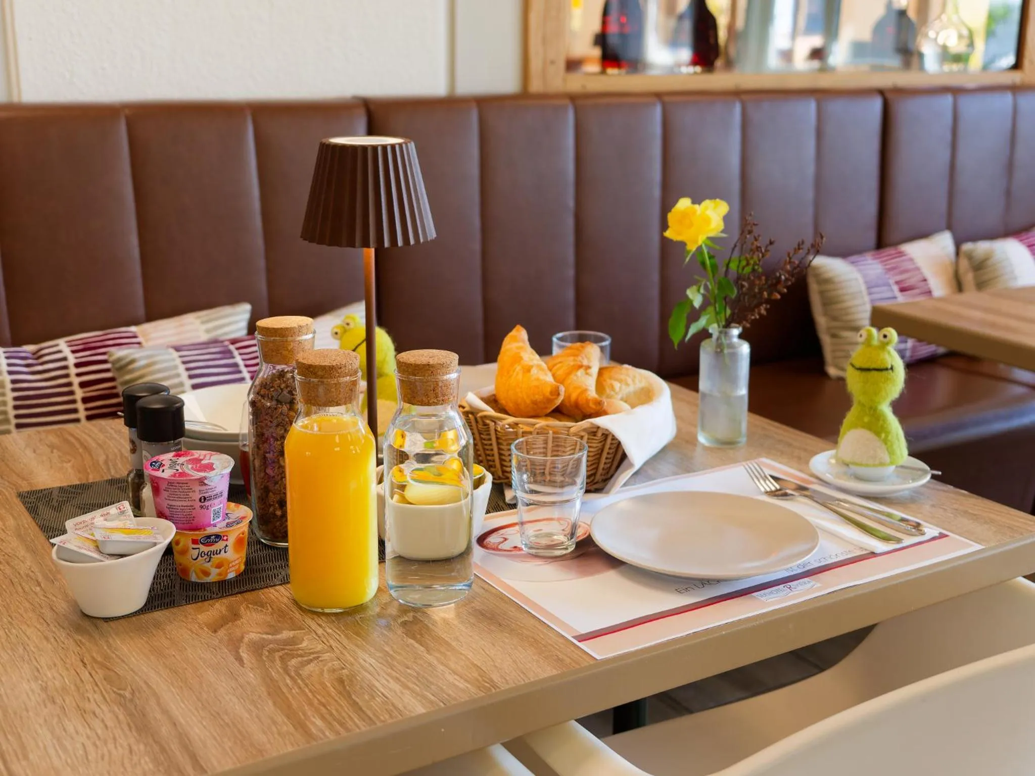 Restaurant/places to eat in Seehotel Riviera at Lake Lucerne