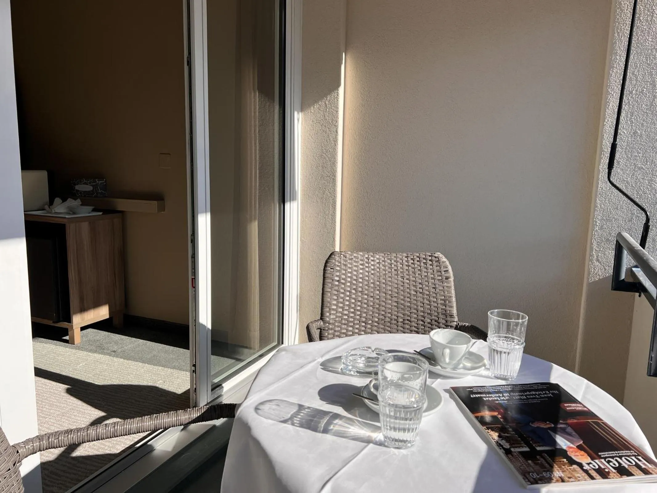 Balcony/Terrace in Seehotel Riviera at Lake Lucerne