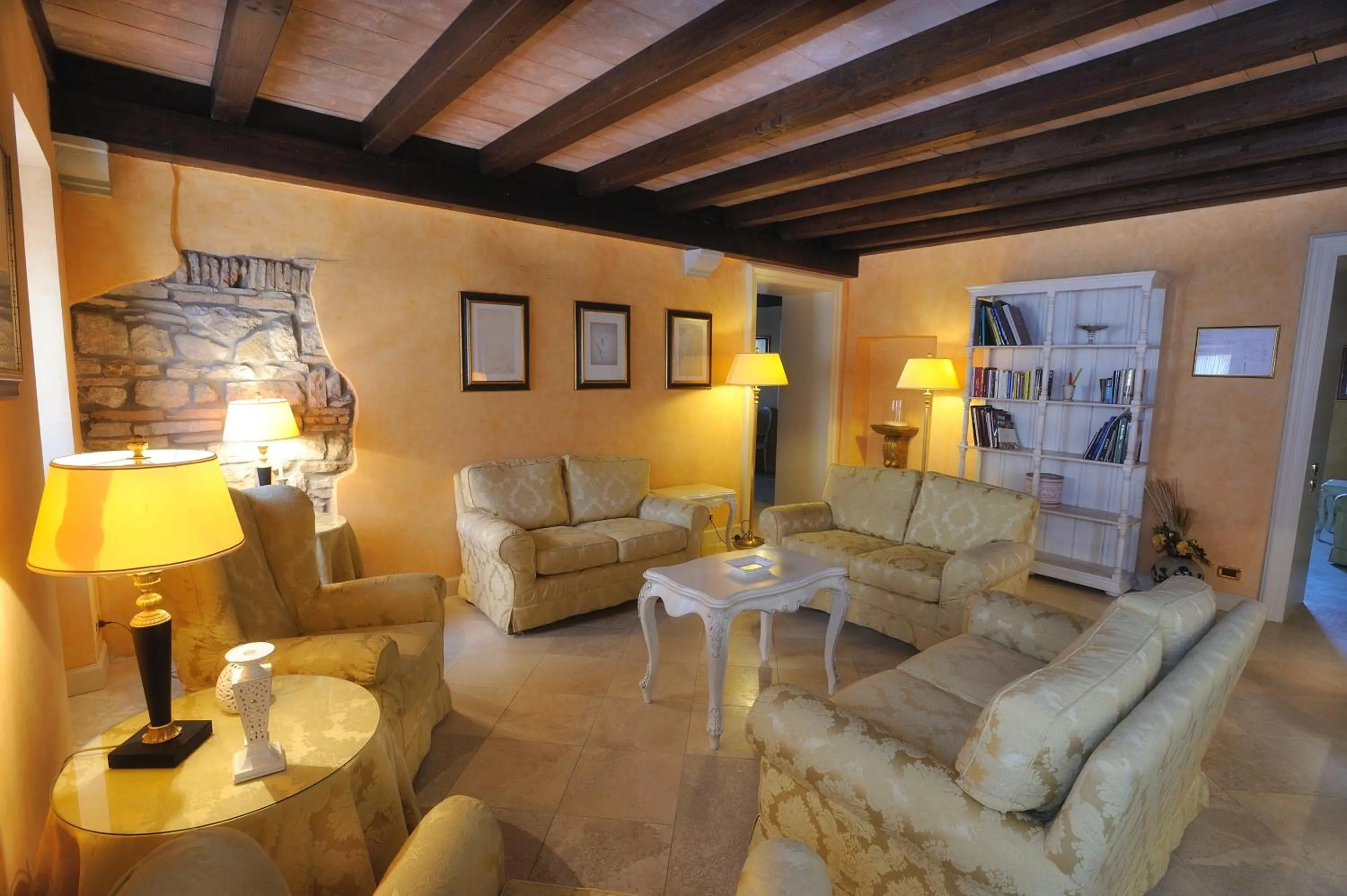 Living room in Relais La Colombara Spa & Wellness