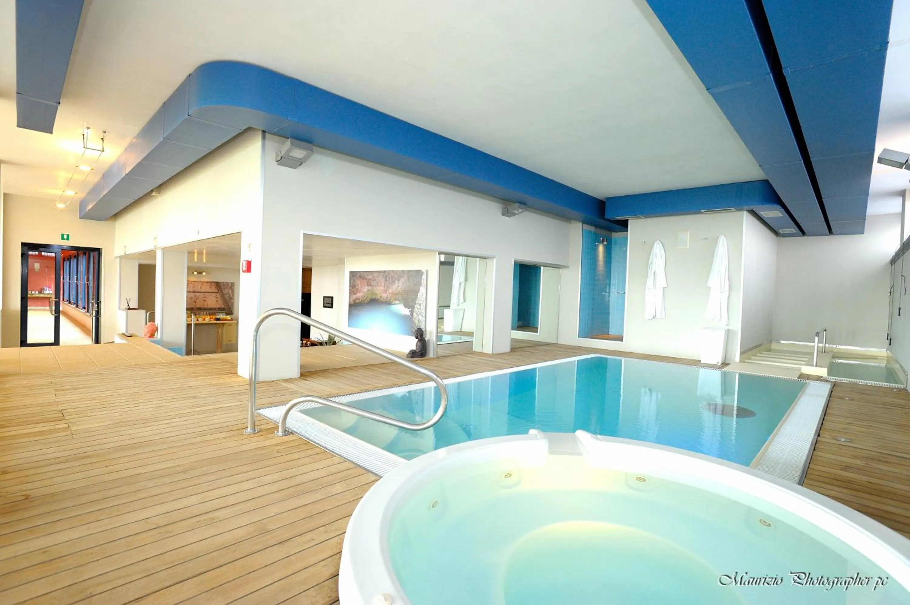 Hot Tub in Relais La Colombara Spa & Wellness