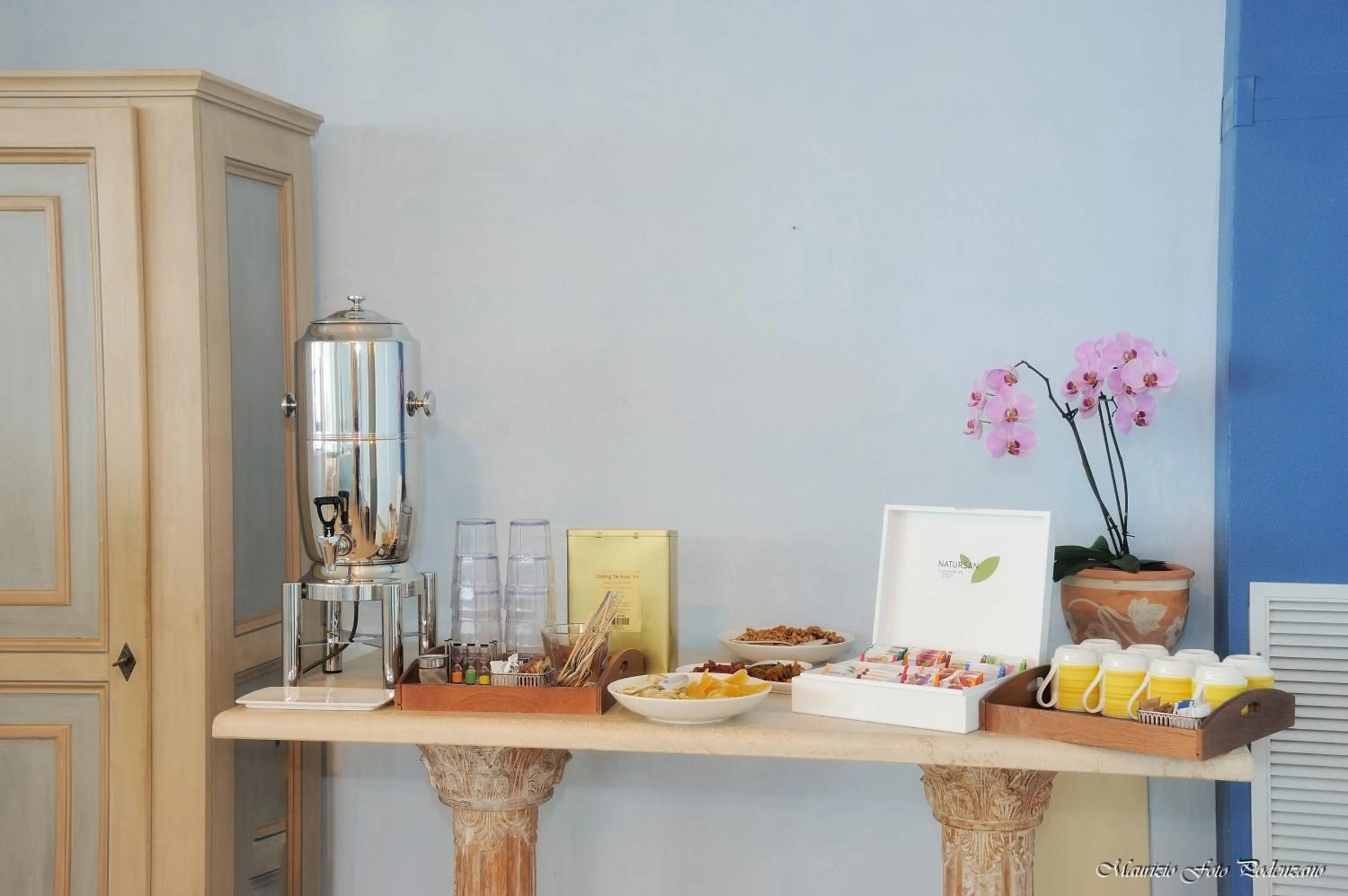 Kitchen or kitchenette in Relais La Colombara Spa & Wellness