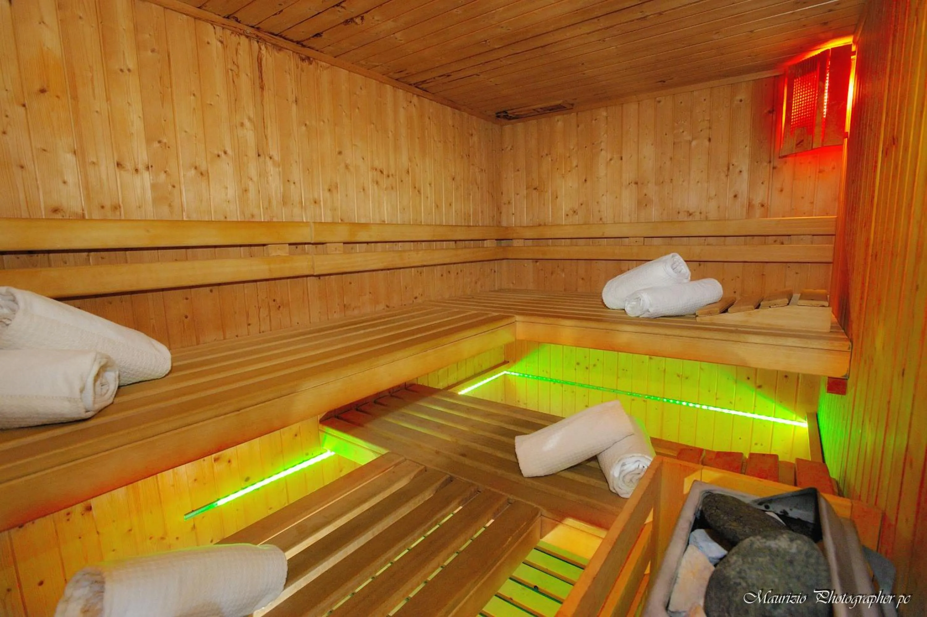 Sauna in Relais La Colombara Spa & Wellness