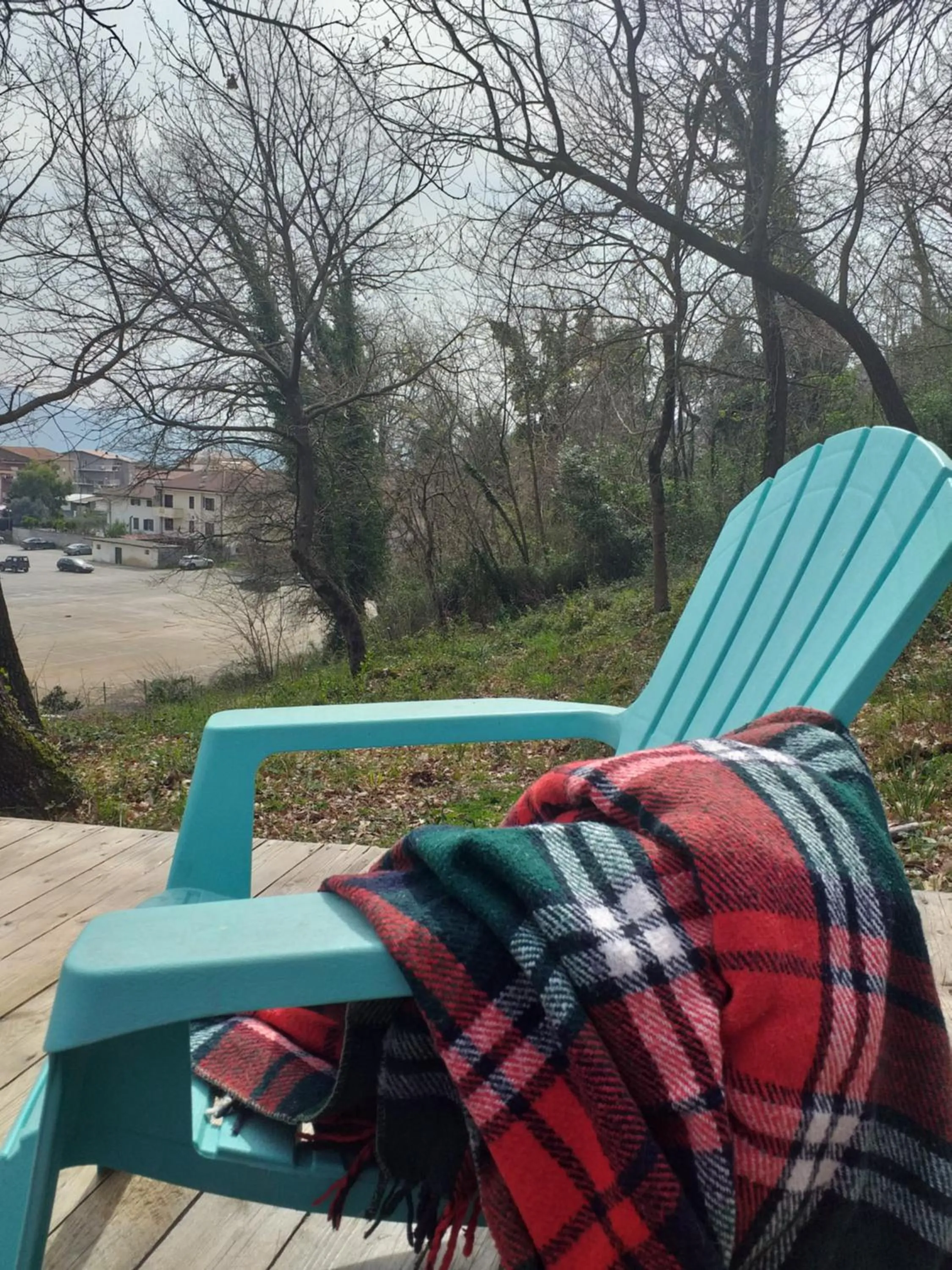 Patio in B&B La Villa