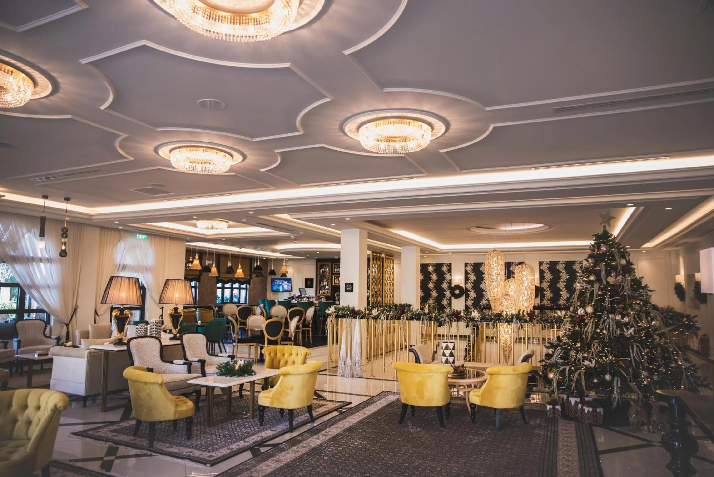 Lobby or reception in Kyniska Palace Conference & Spa