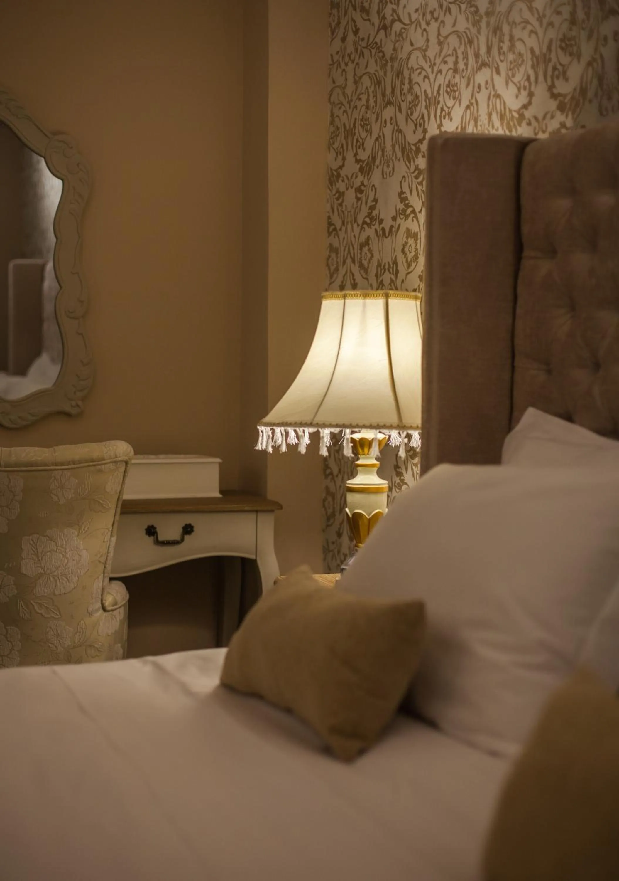 Decorative detail, Bed in Kyniska Palace Conference & Spa