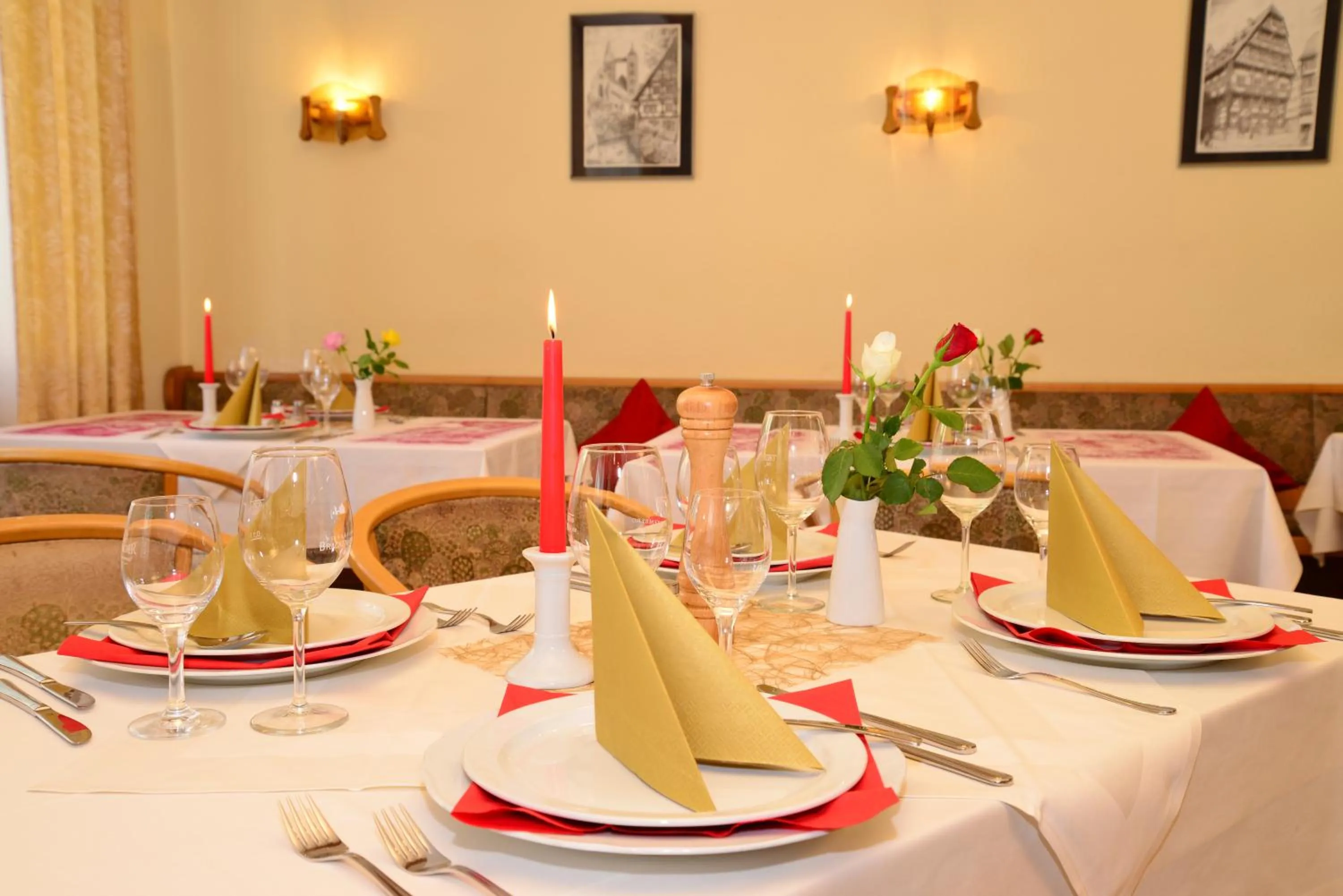 Restaurant/places to eat in Hotel am Buchwald